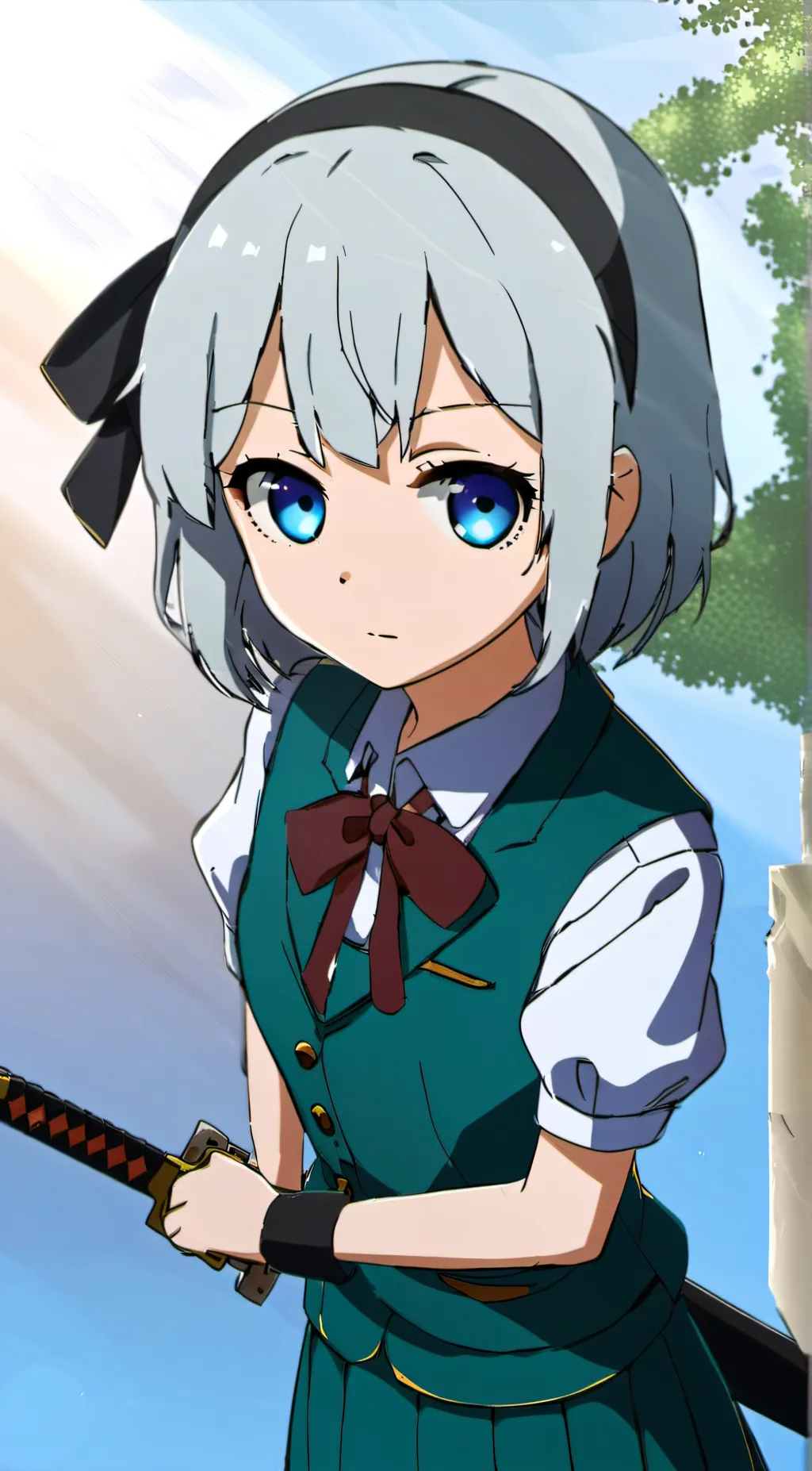 ai character: Youmu Konpaku background