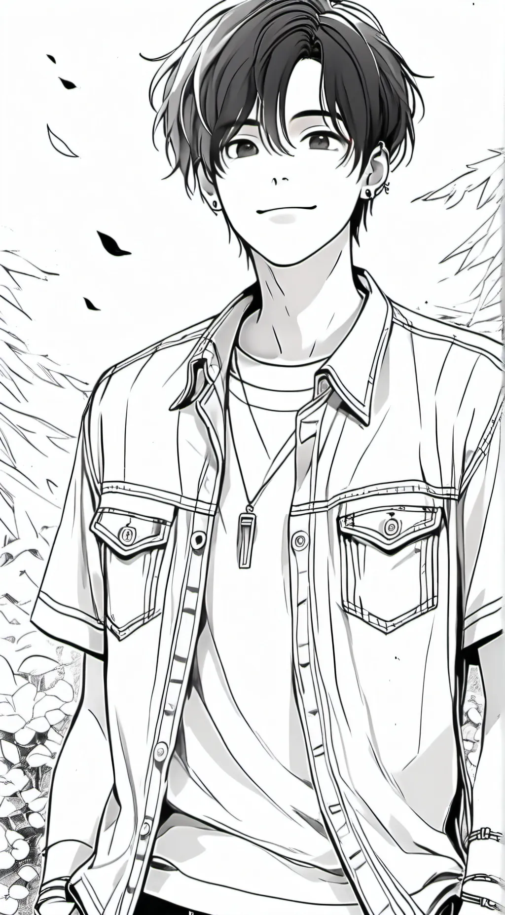 ai character: get shit on background