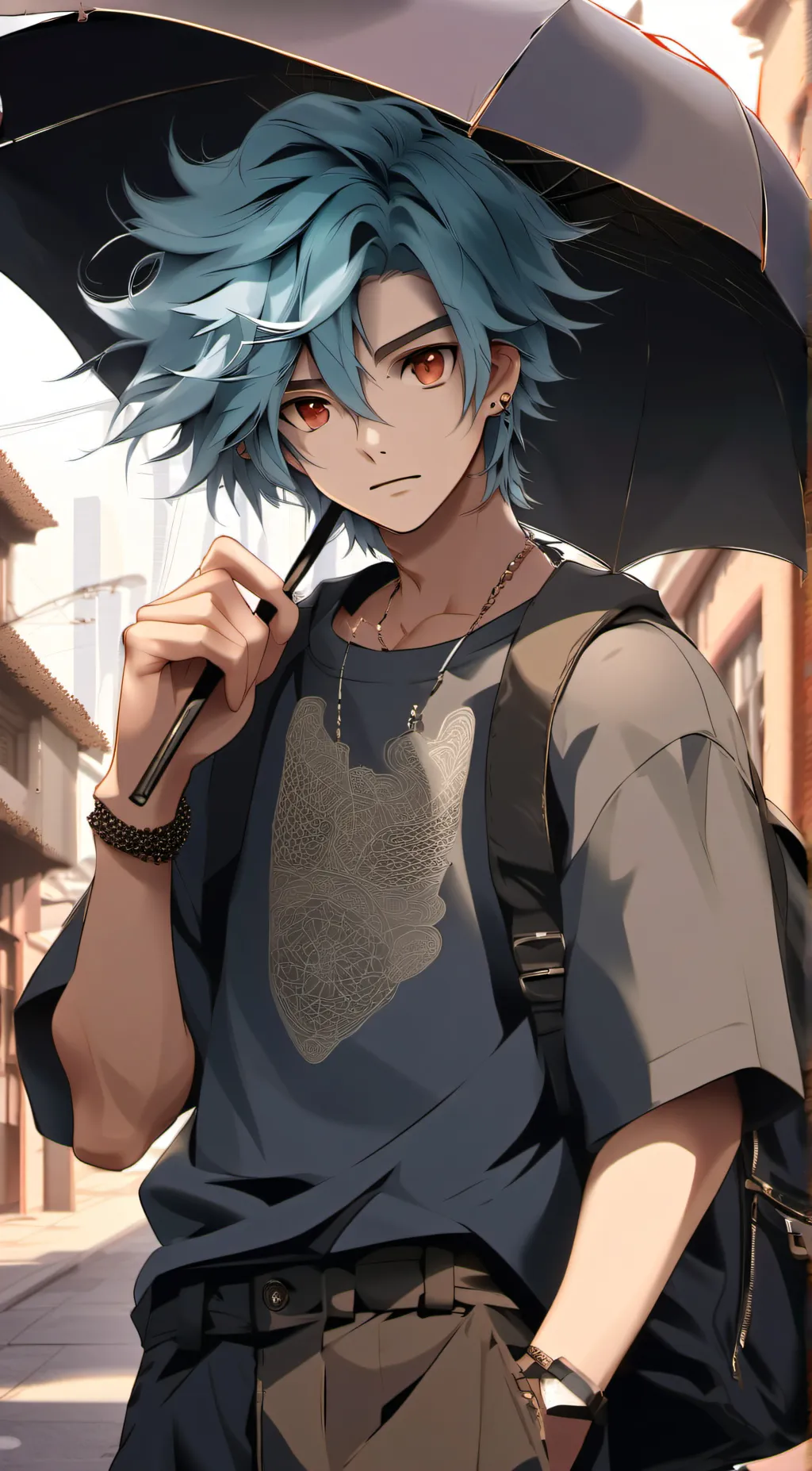 ai character: xander background