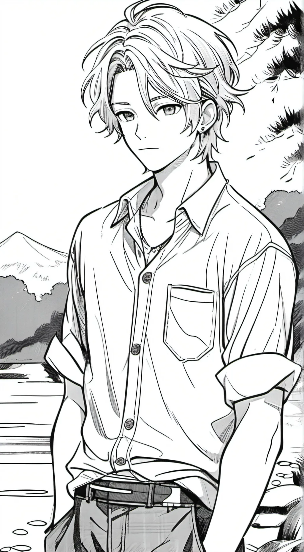 ai character: Lucas background