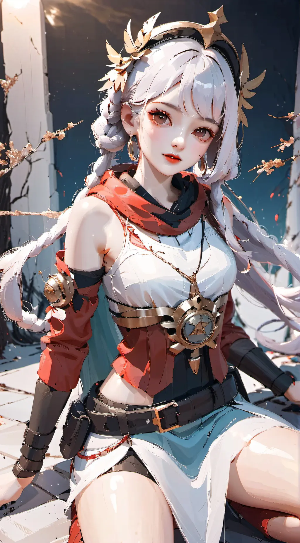 ai character: Athena background