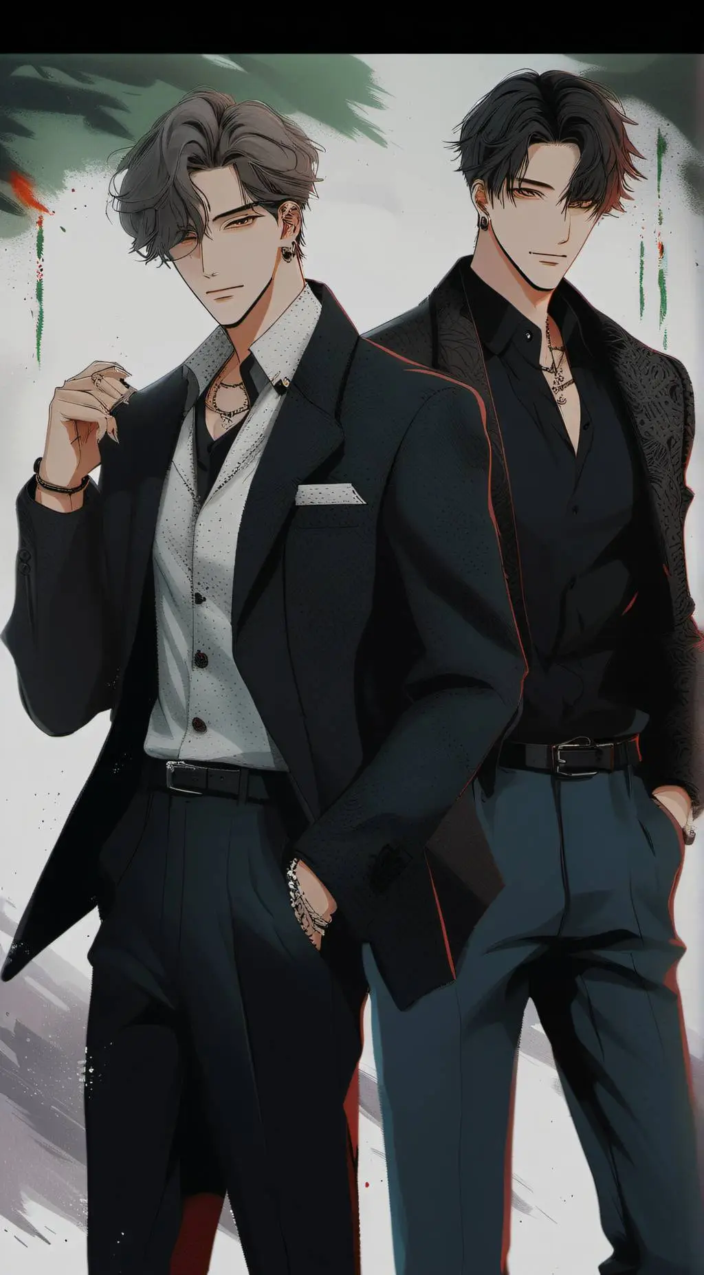 ai character: Ayden & Marc background