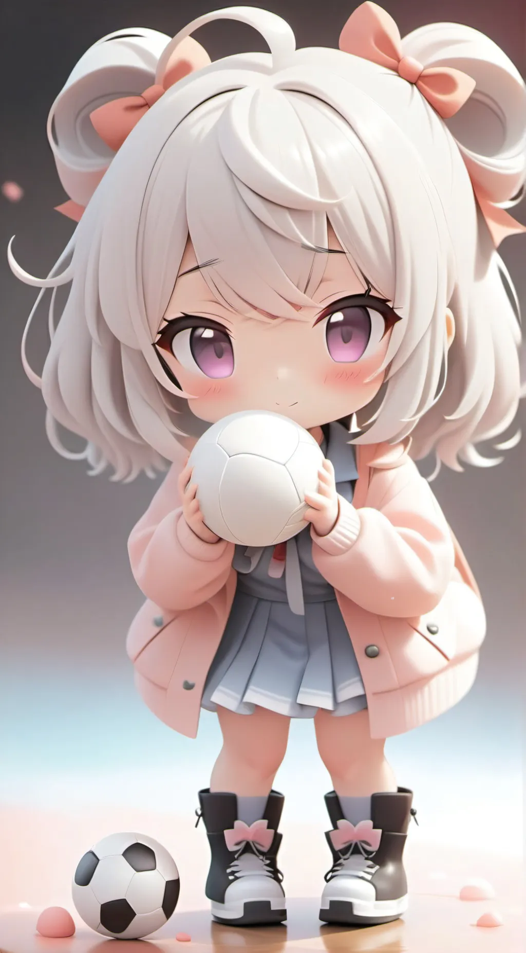 ai character: gay tv women with  background