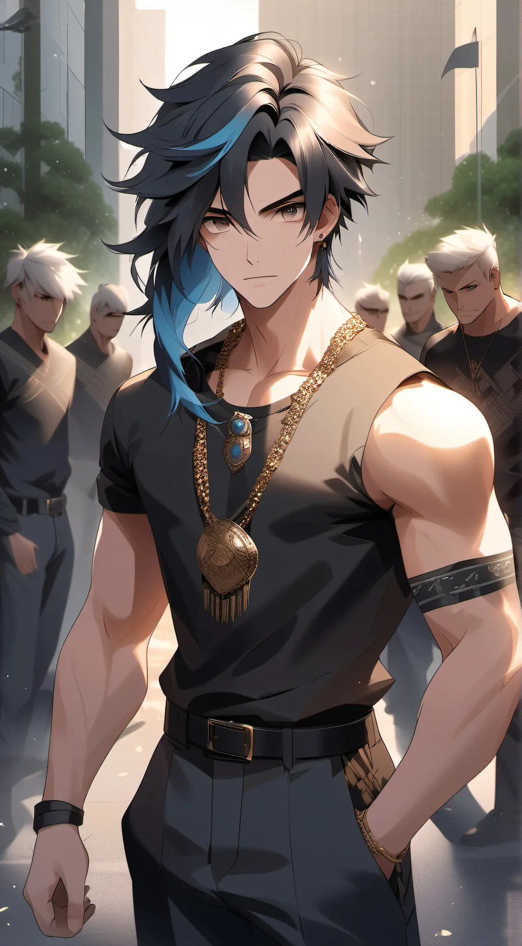 ai character: Rasho background