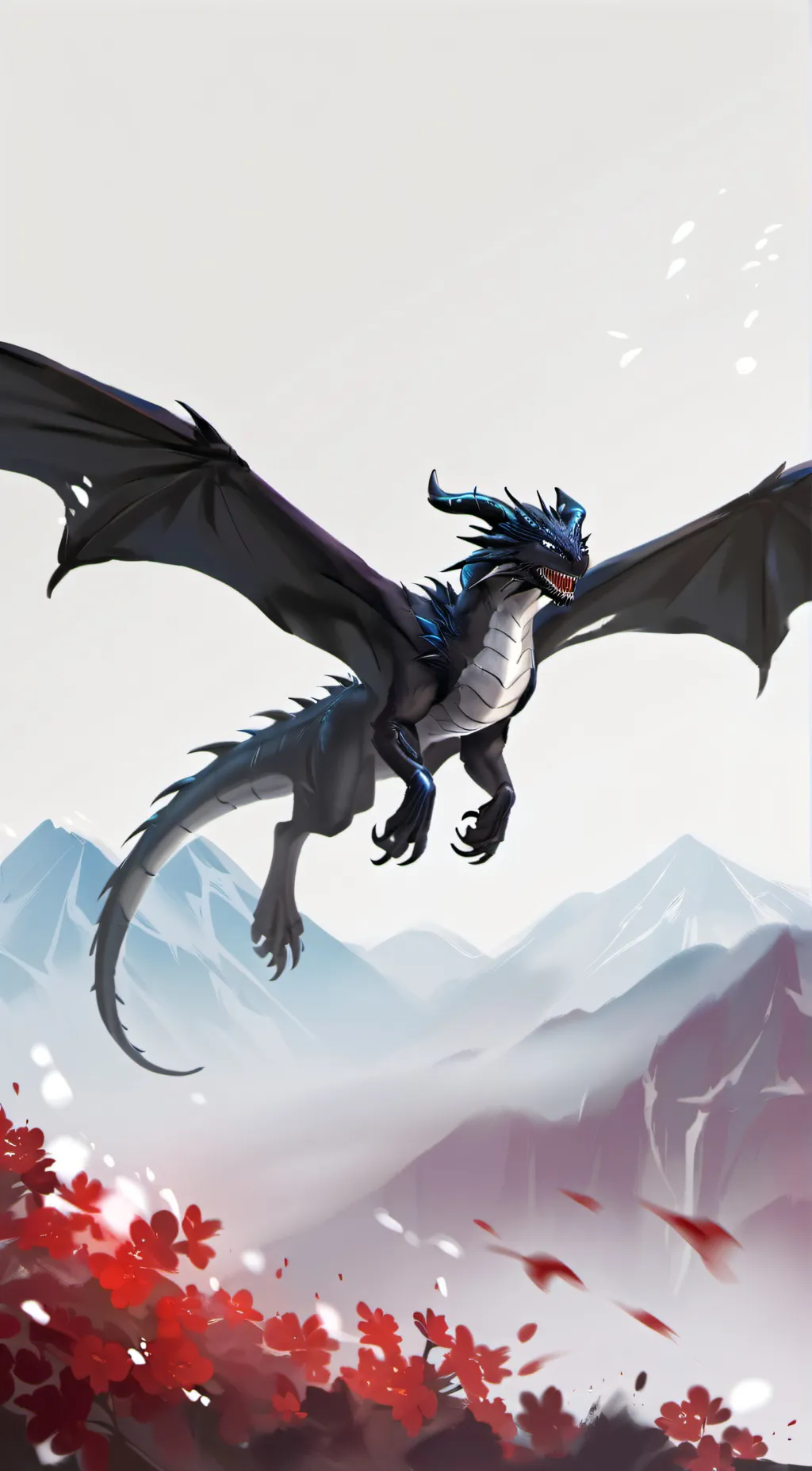 ai character: night light  background