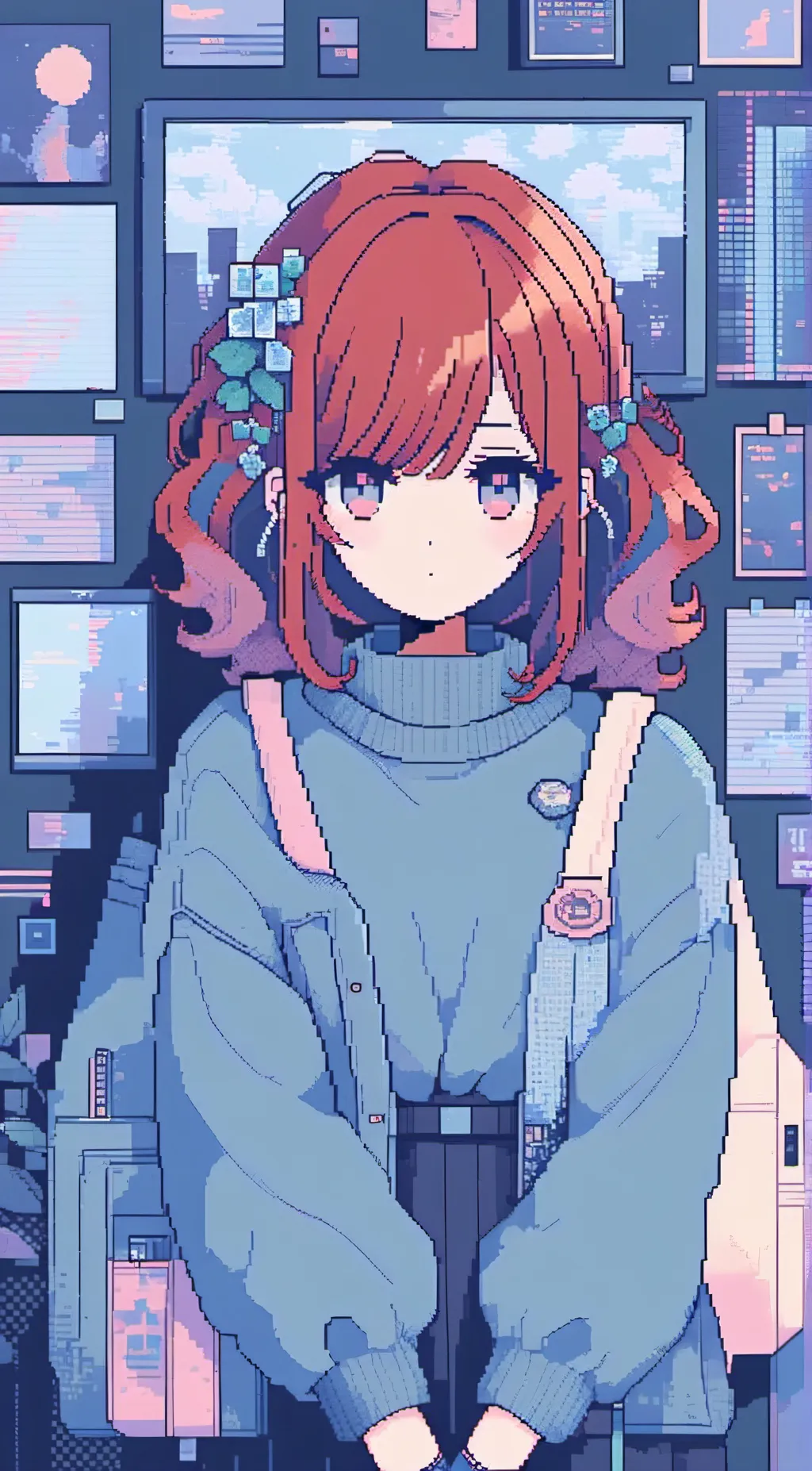 ai character: Zoey Chandle  background