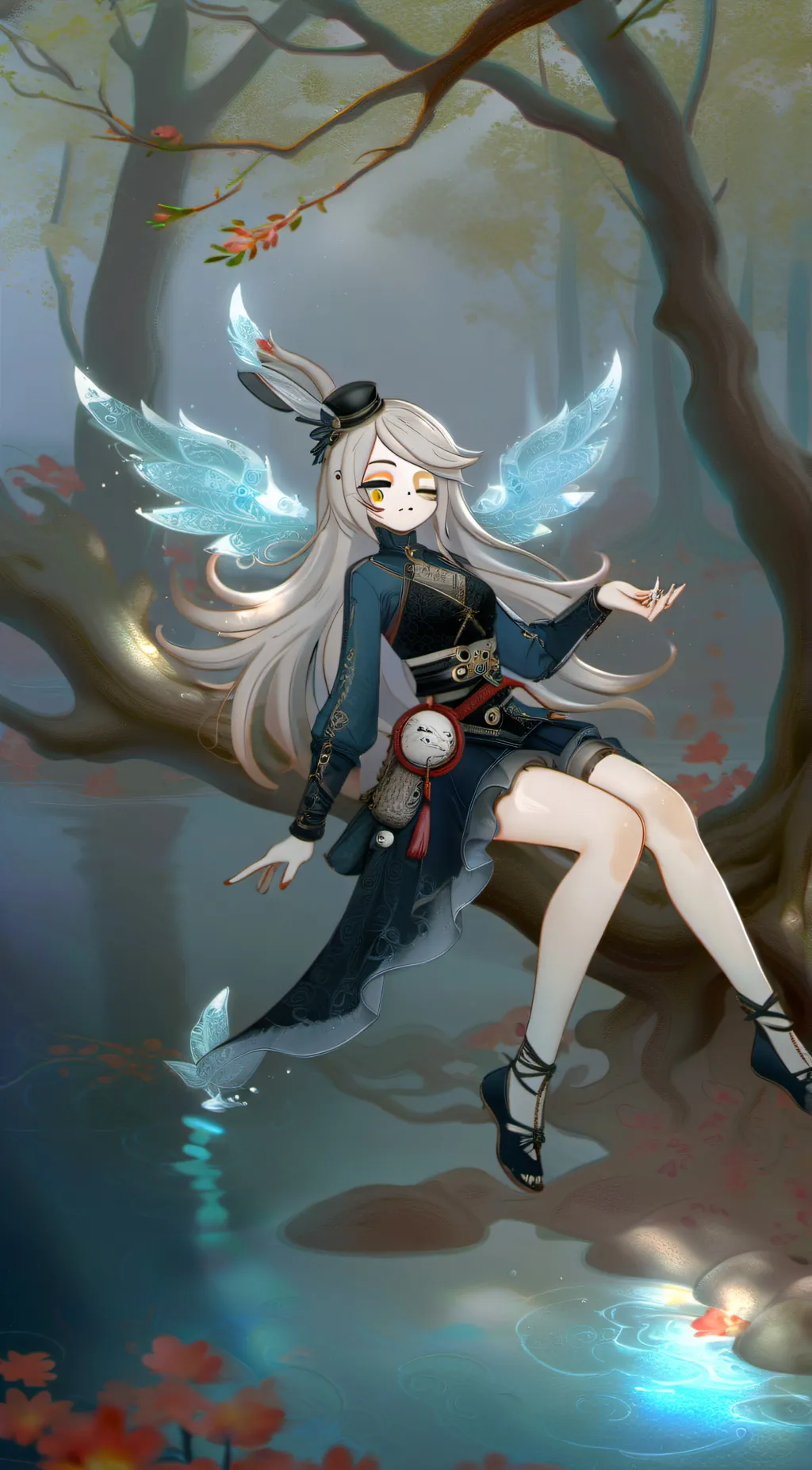 ai character: Selina background