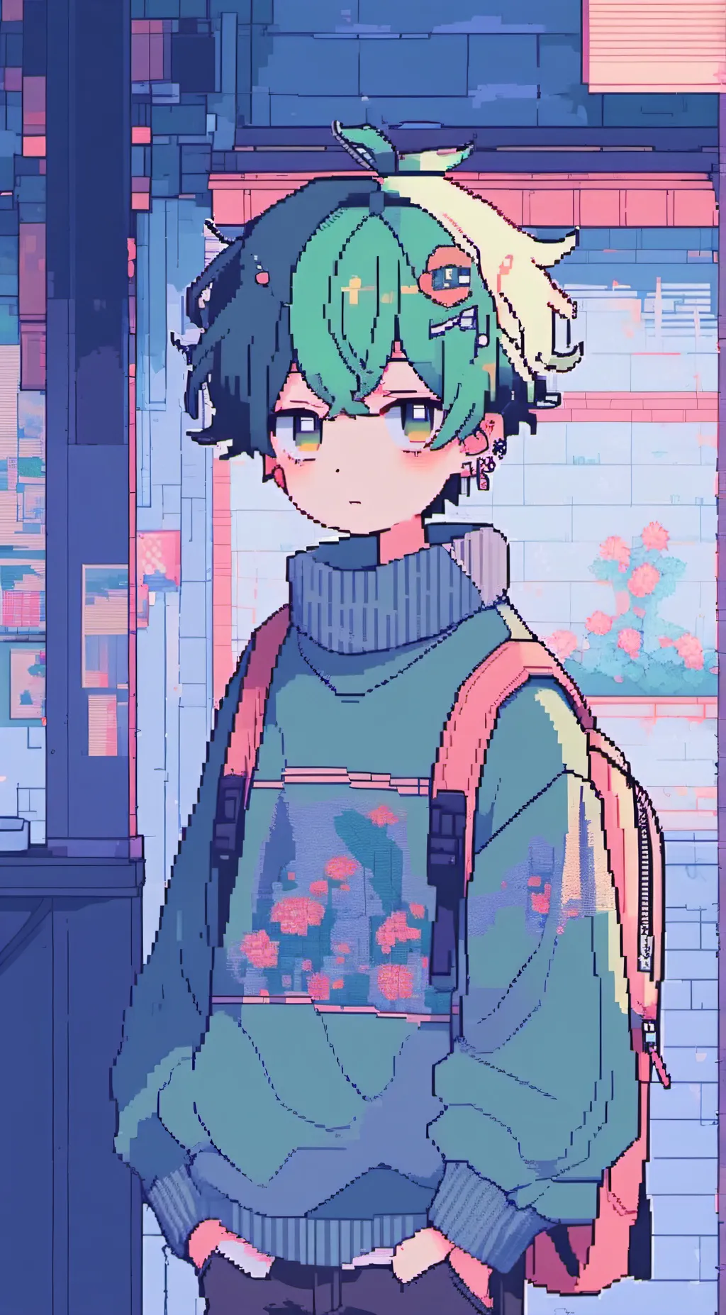 ai character: deku background