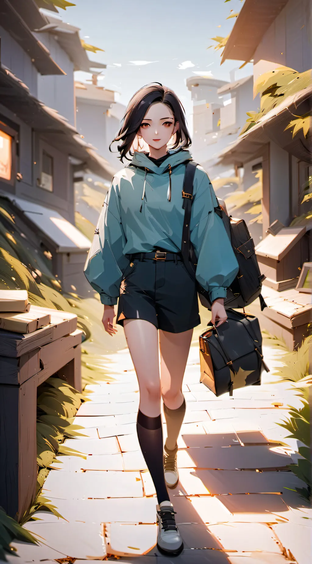 ai character: sasha background