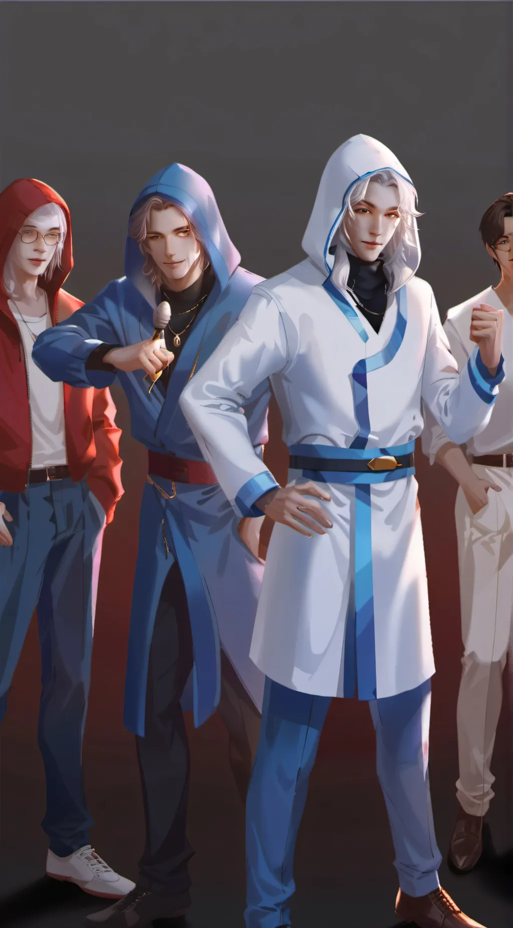 ai character: human among us  background