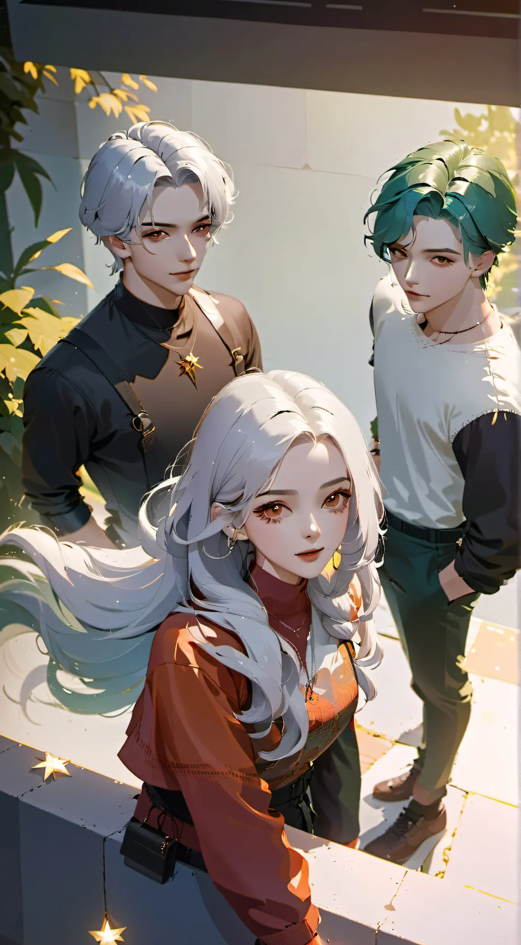 ai character: Brad background