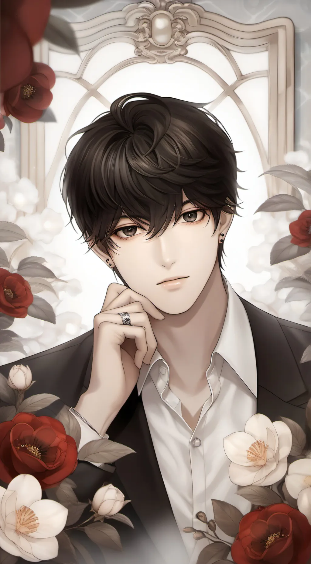 ai character: takemichi brother  background