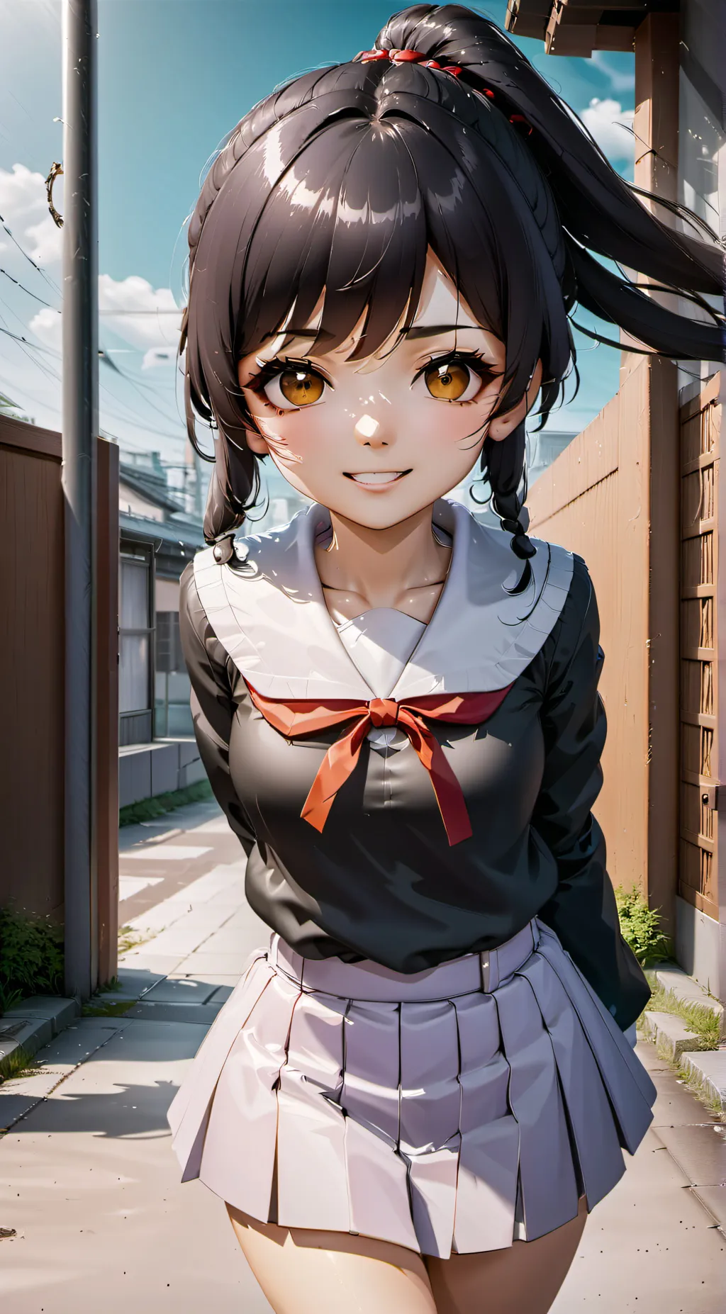 ai character: Matsuzaki Mika background