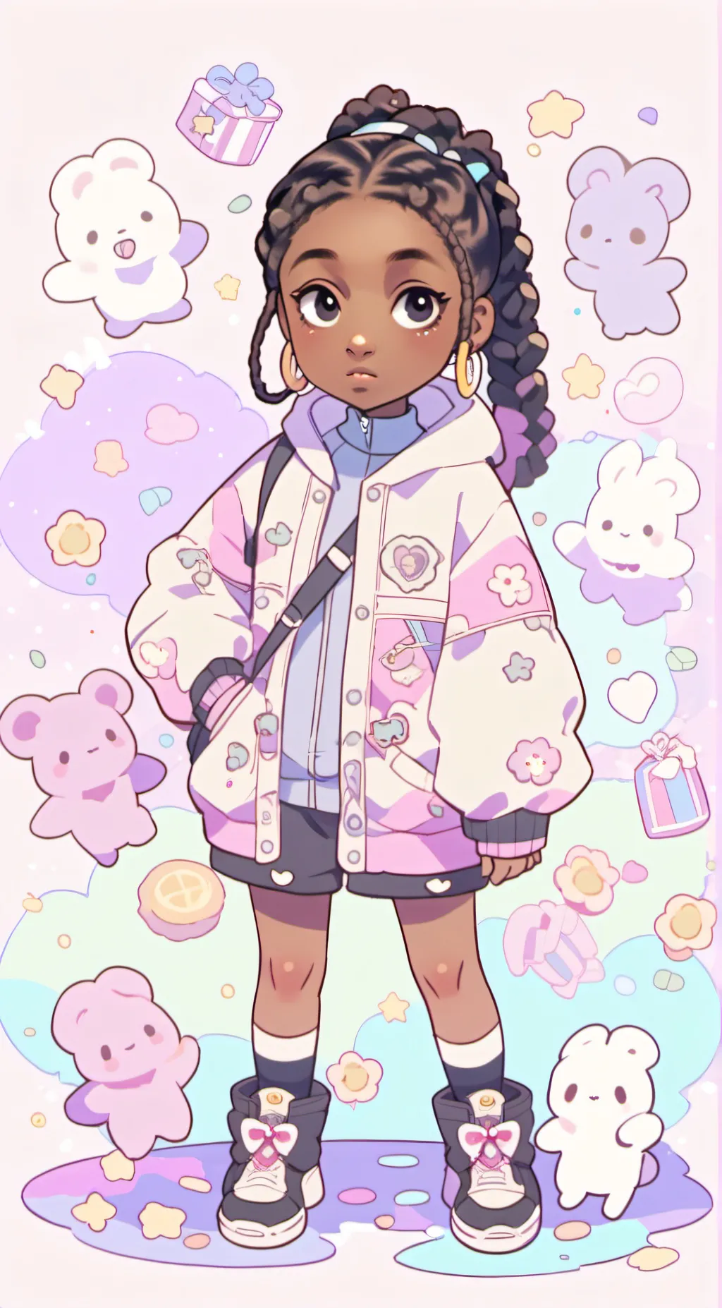 ai character: karma  background