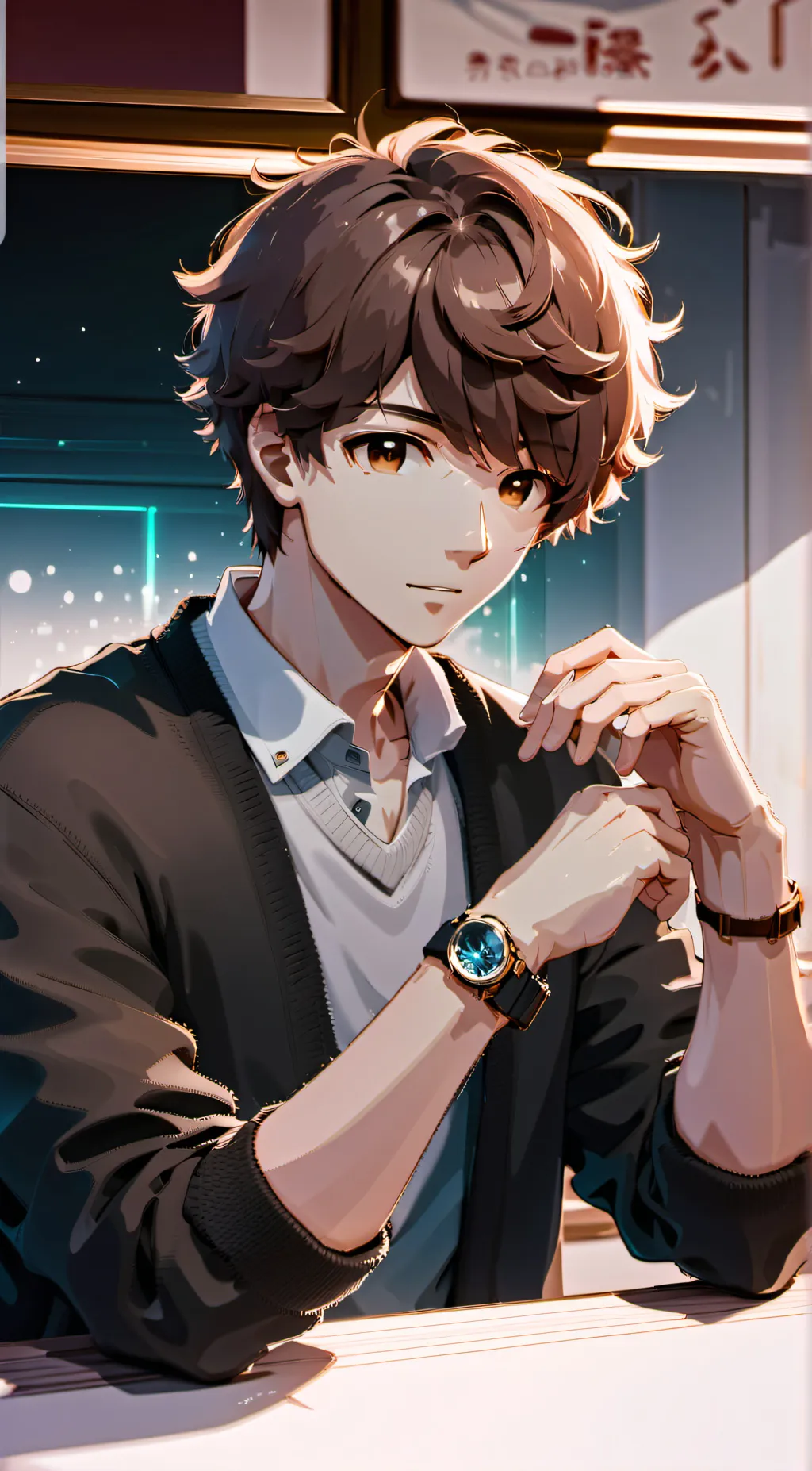 ai character: Nathaniel background