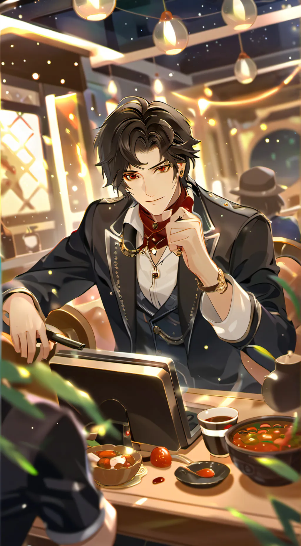 ai character: Ethan background