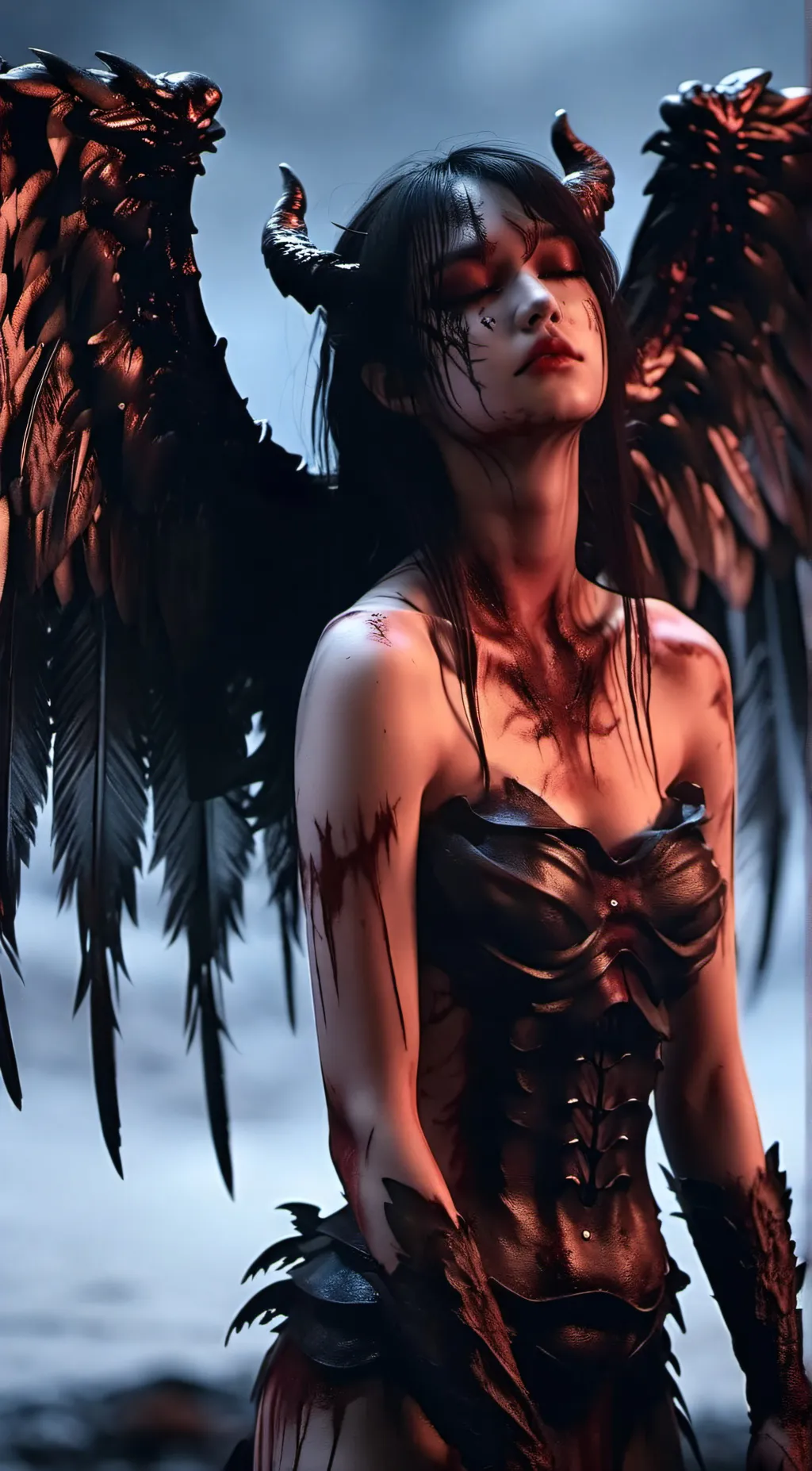 ai character: Eva background