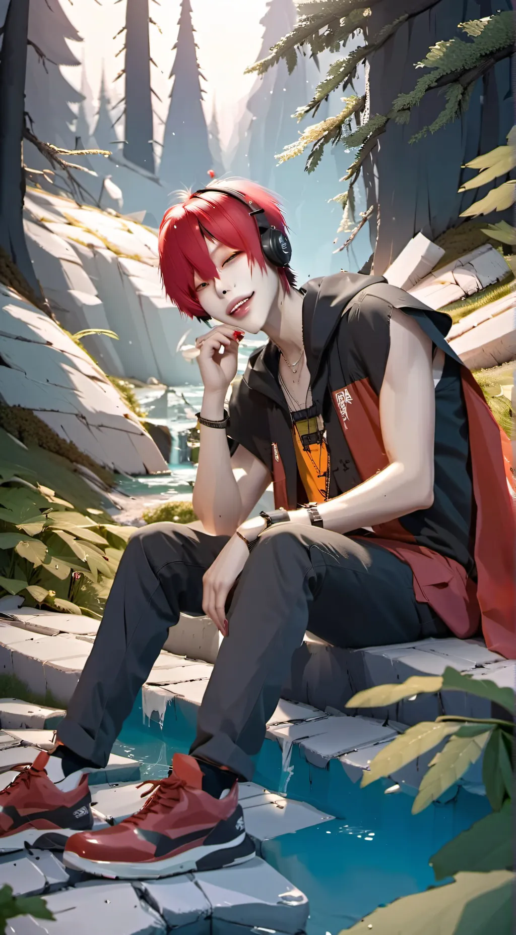 ai character: Mekin background