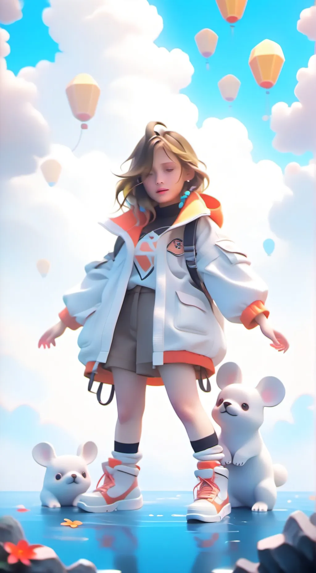 ai character: London background