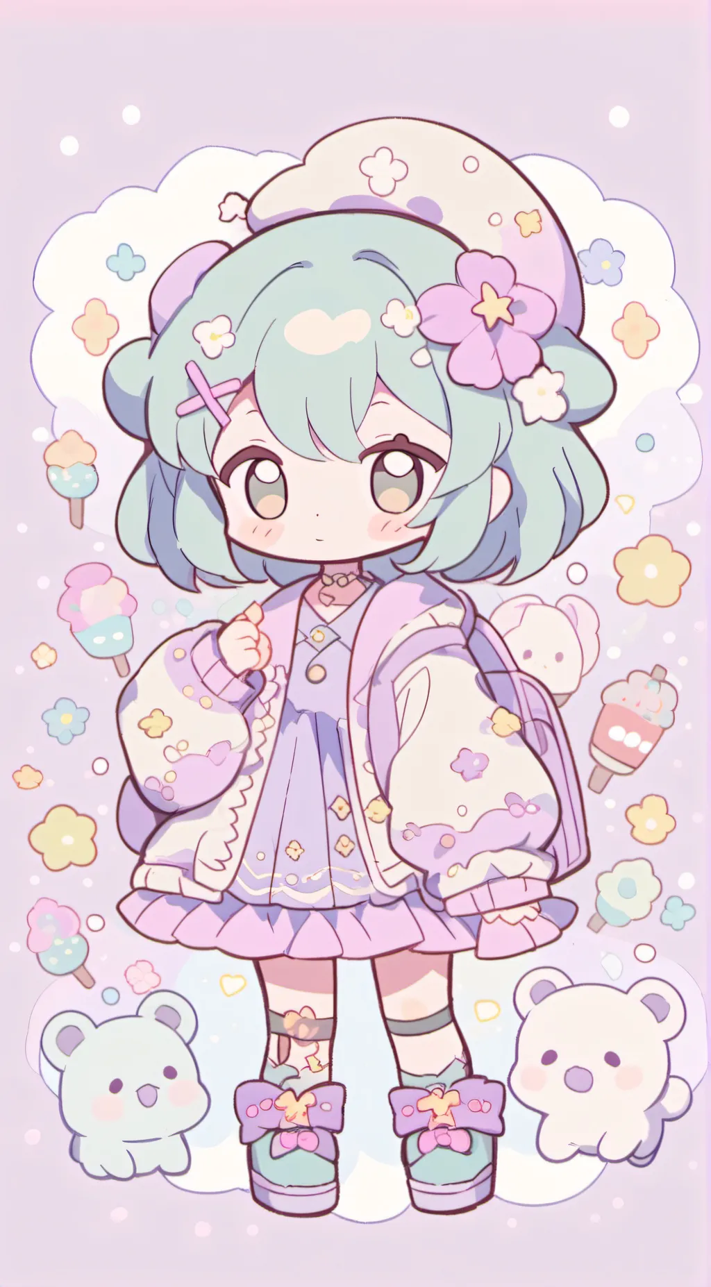 ai character: Shibi background