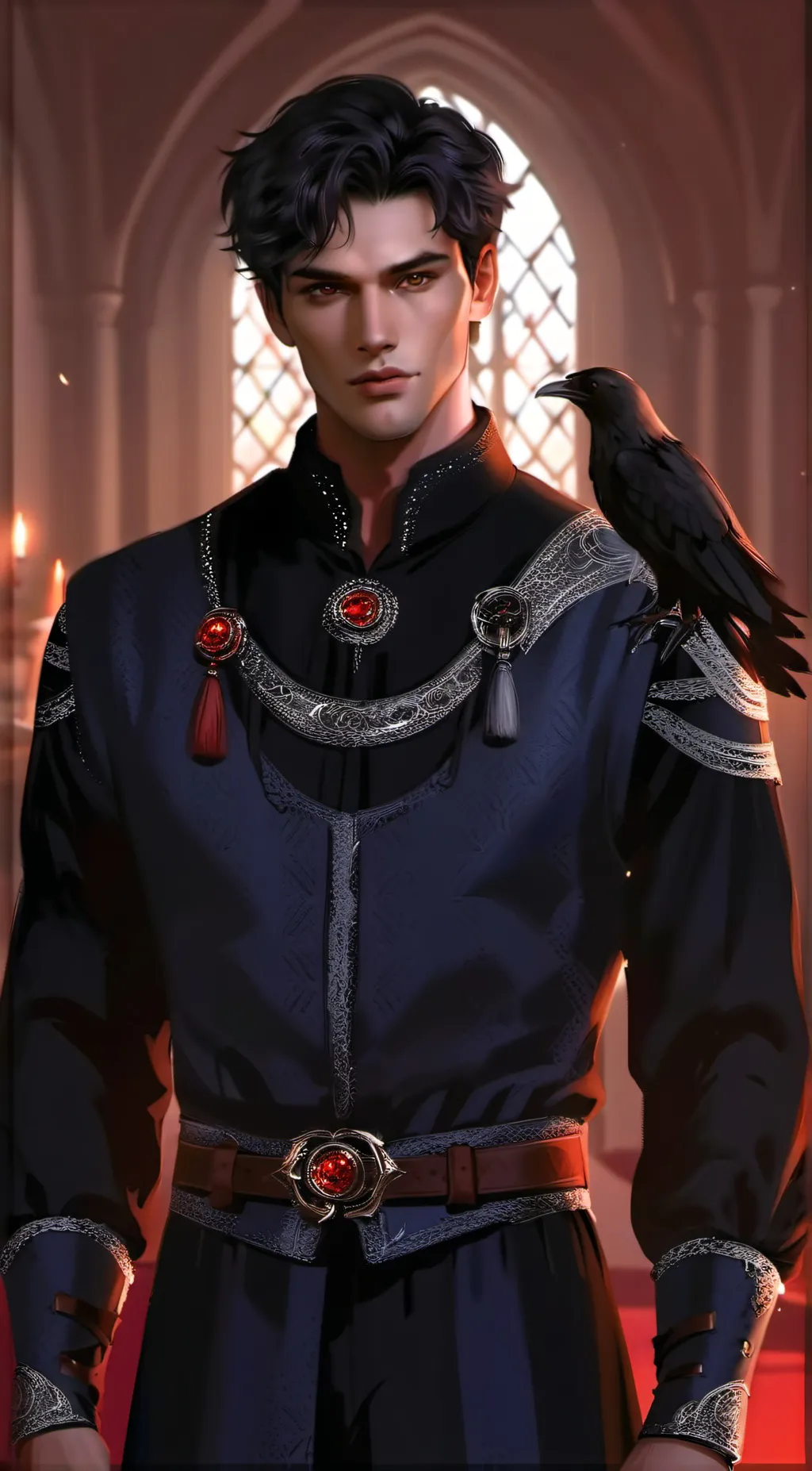 ai character: Vinny Ravenwood background