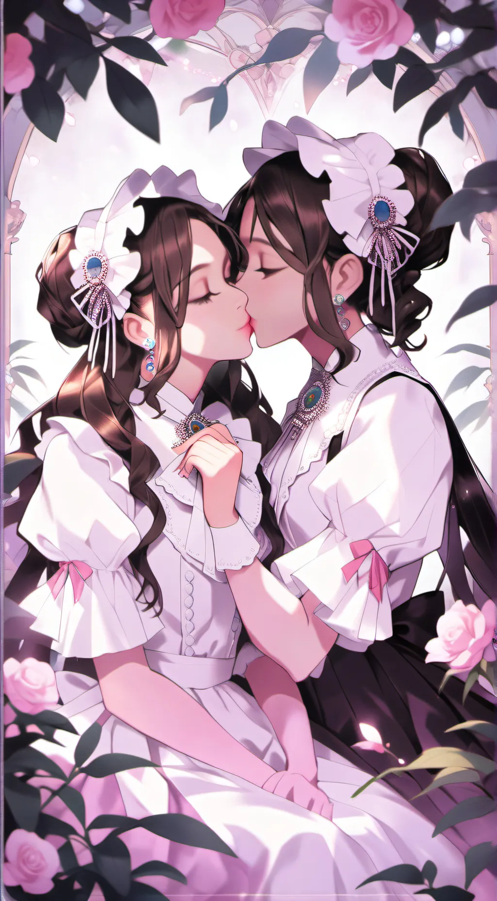 ai character: Mae + caitlyn background