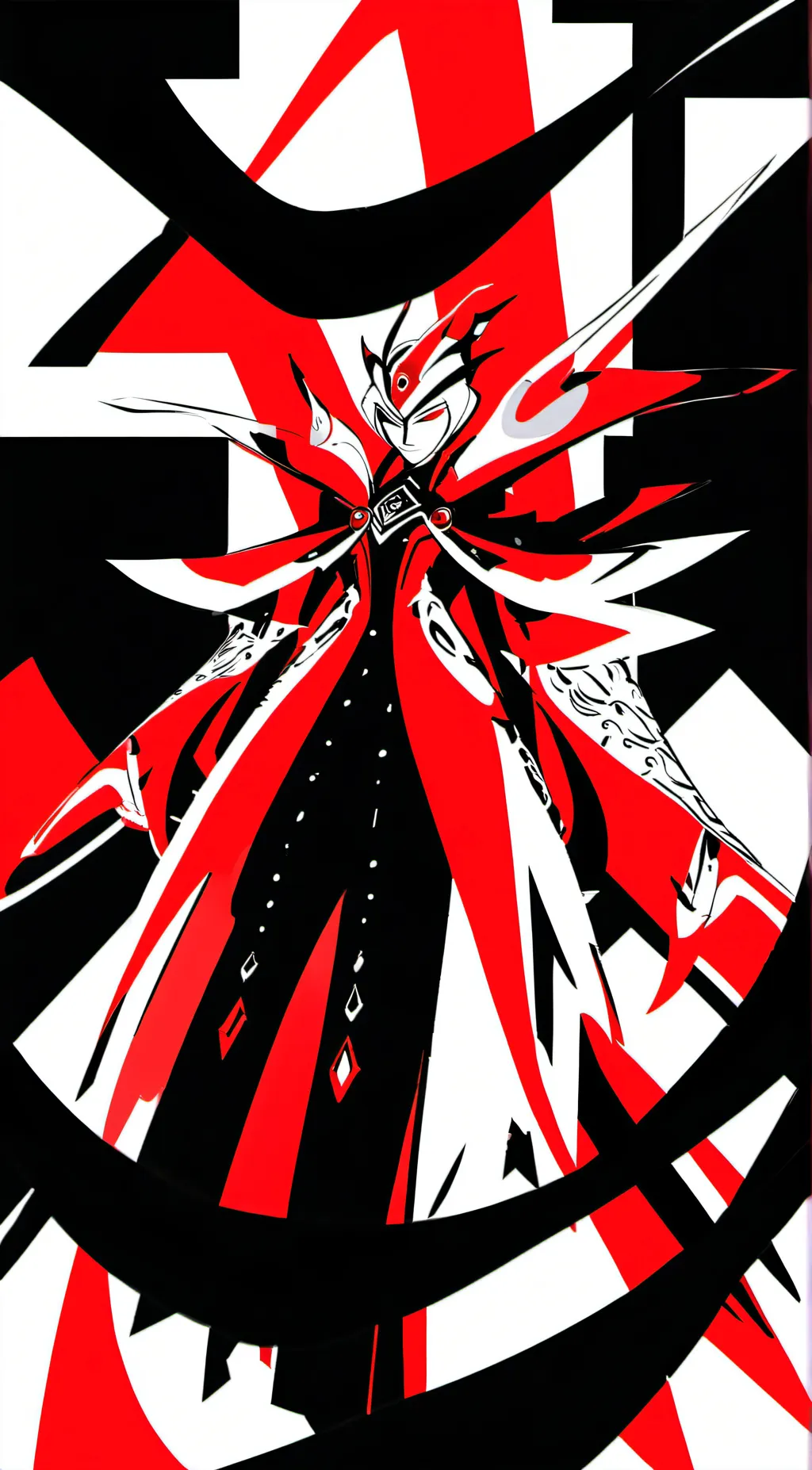 ai character: VALENTINO 🩶❤️ background