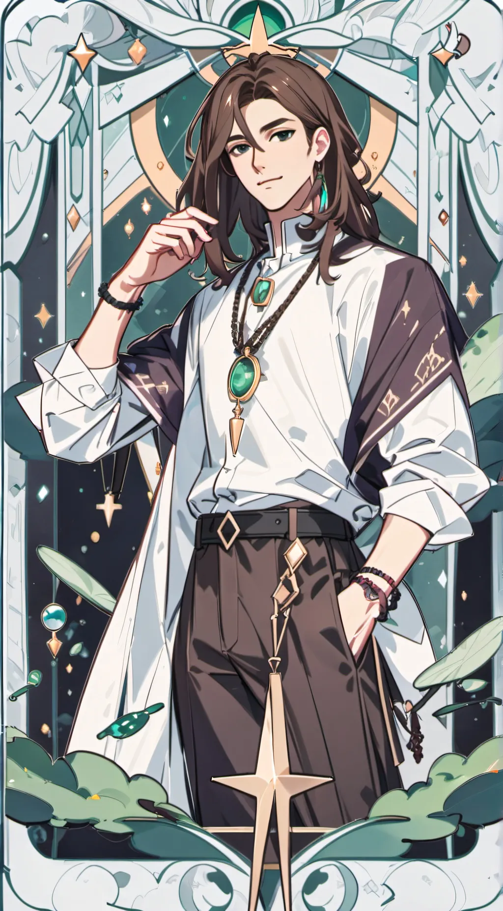 ai character: Baxter background