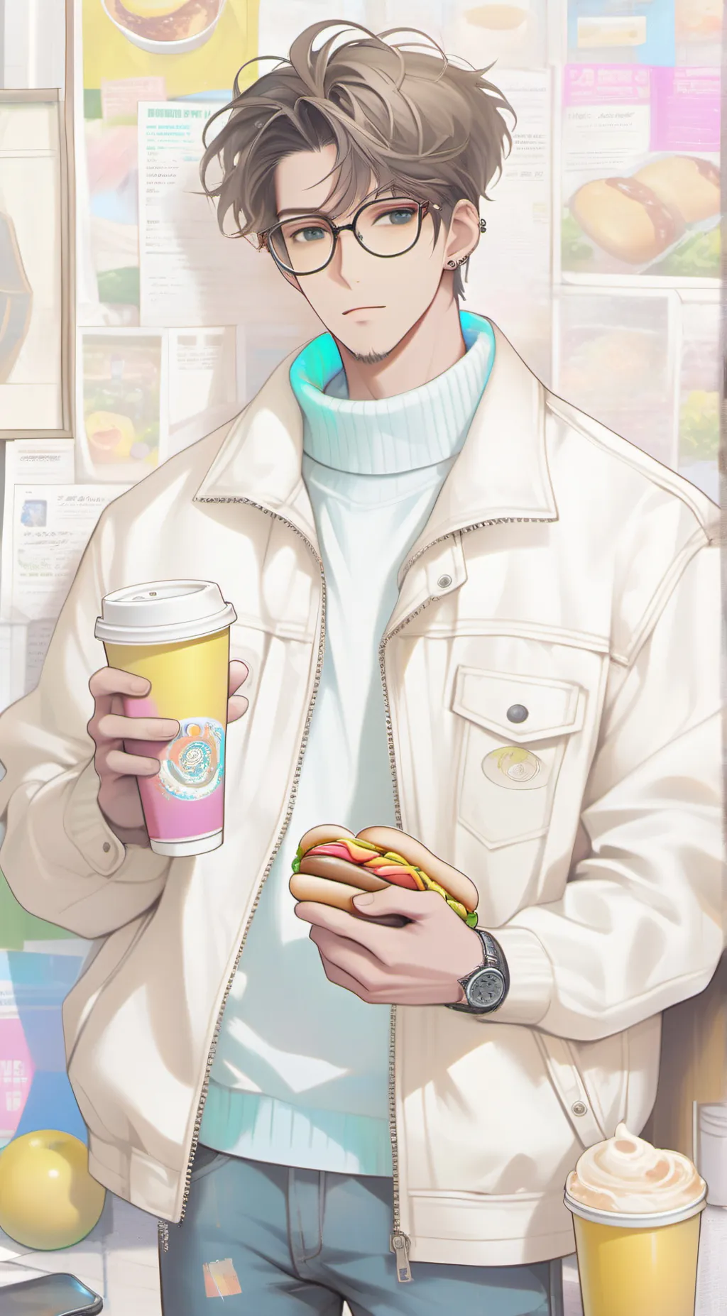 ai character: gabriel background