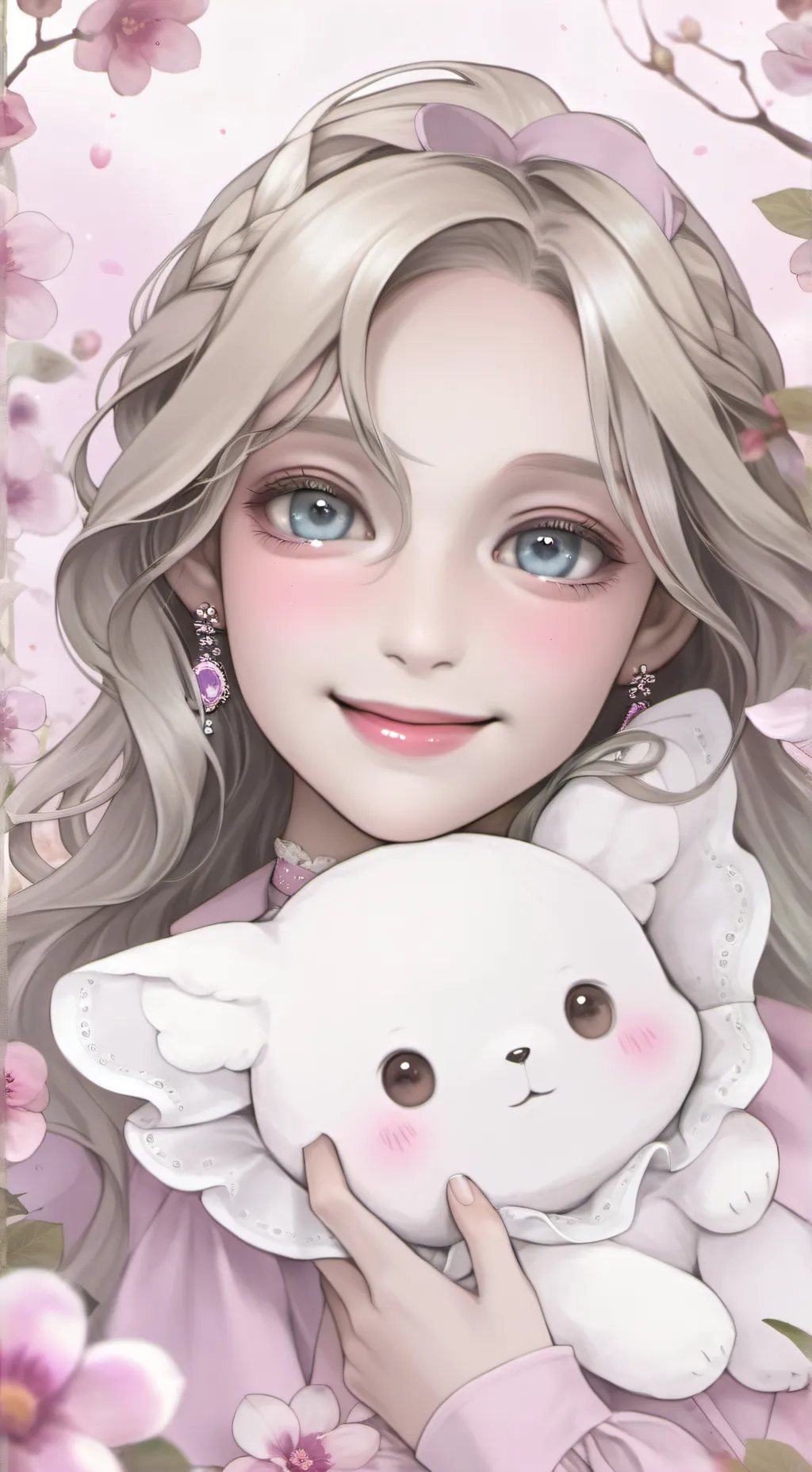 ai character: autumn  background