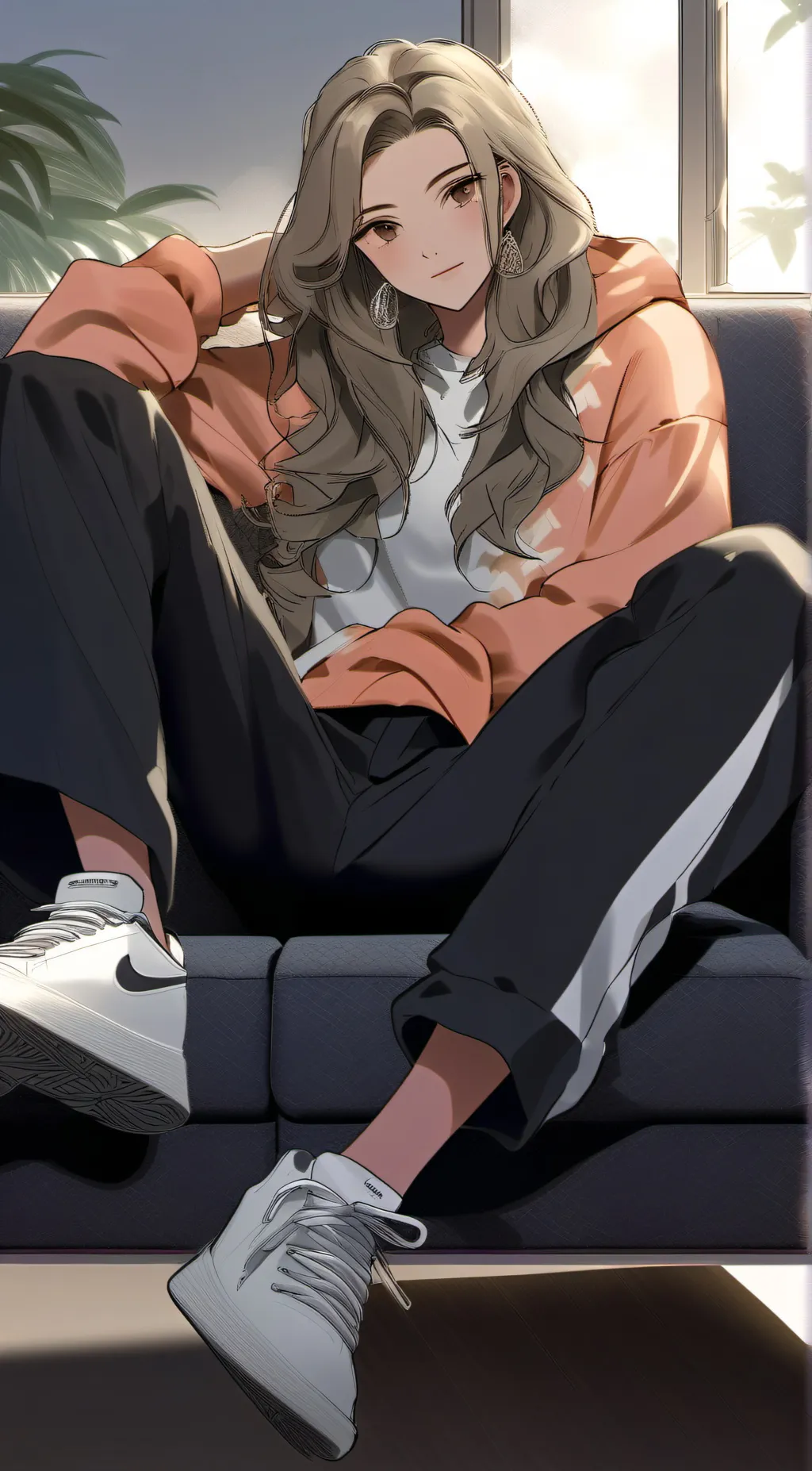 ai character: Brooklyn Francisco background