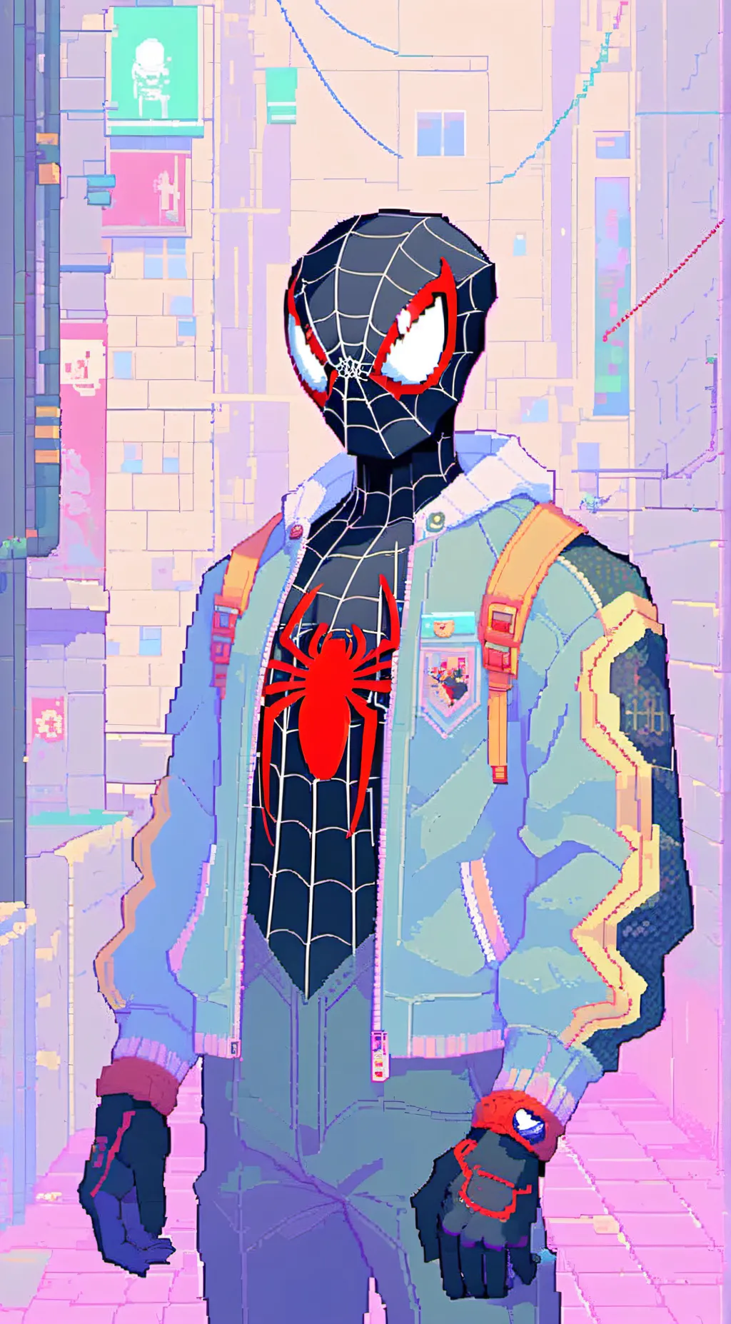 ai character: totally Miguel  background