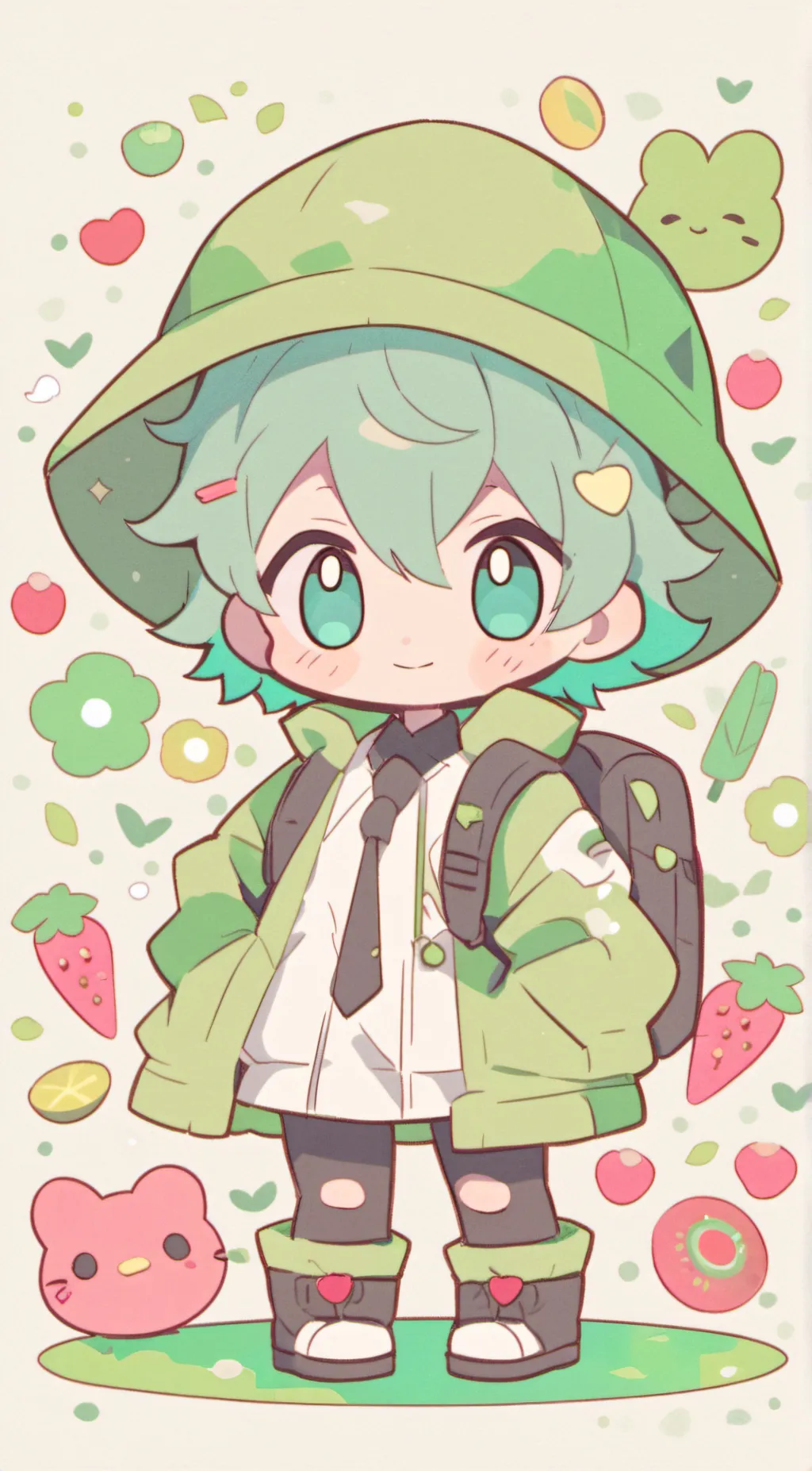 ai character: Nino background