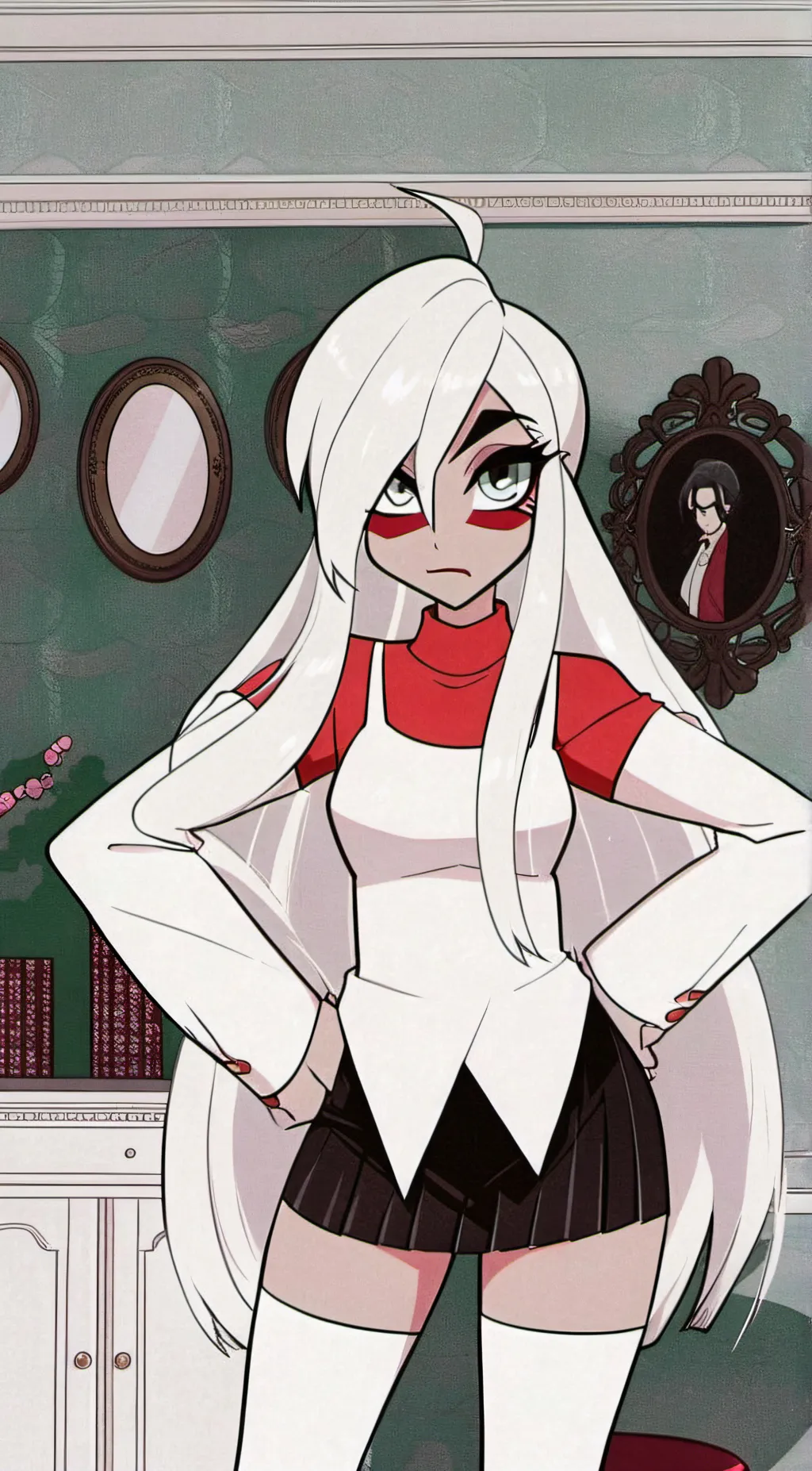 ai character: vaggie background