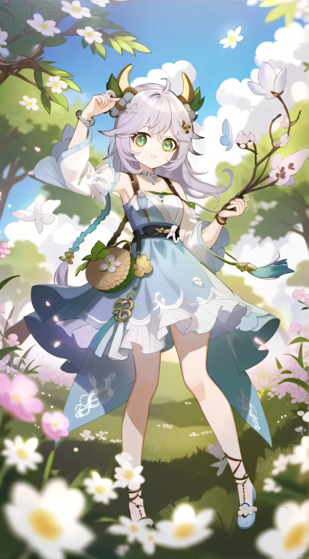 ai character: Nahida background