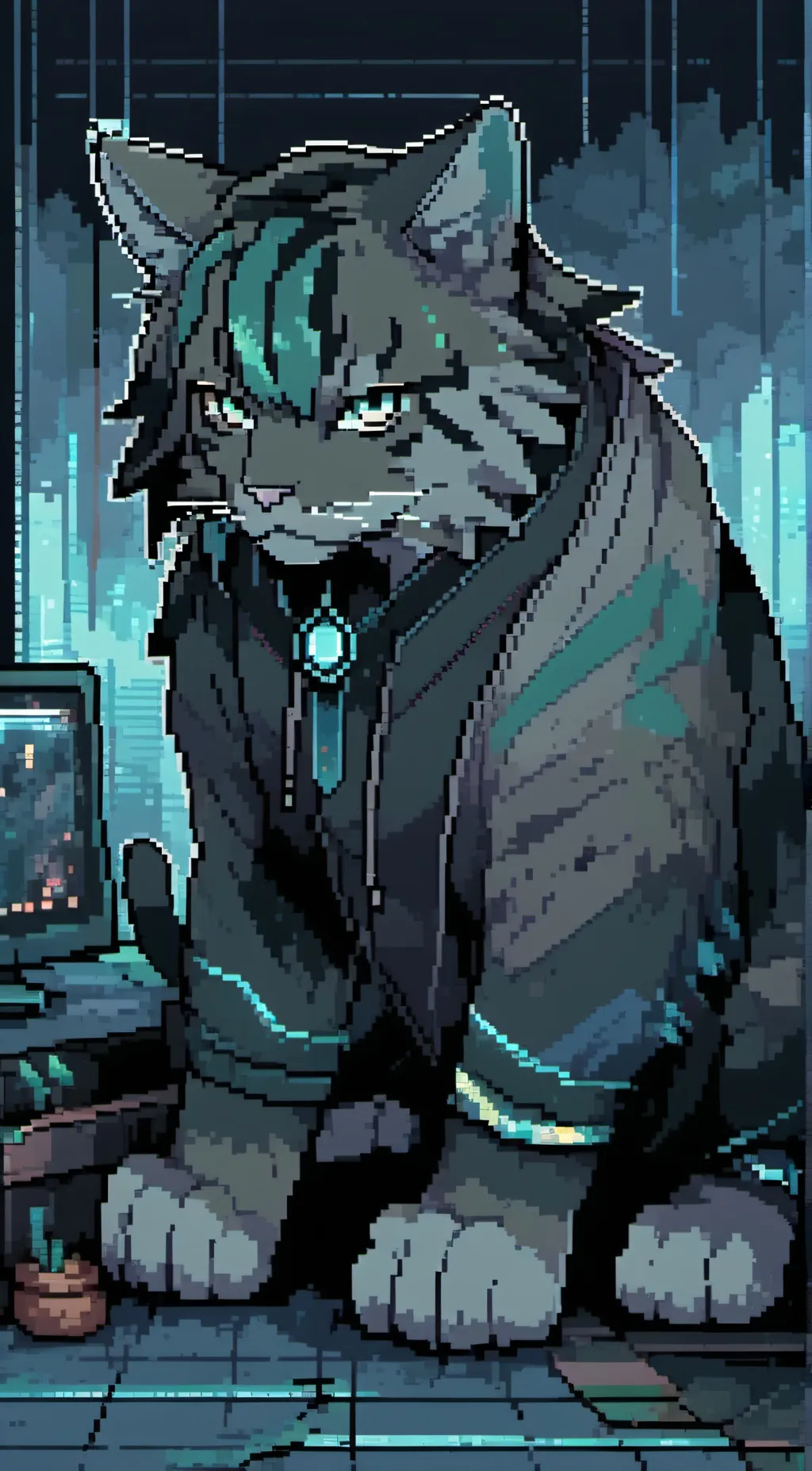 ai character: Vega background