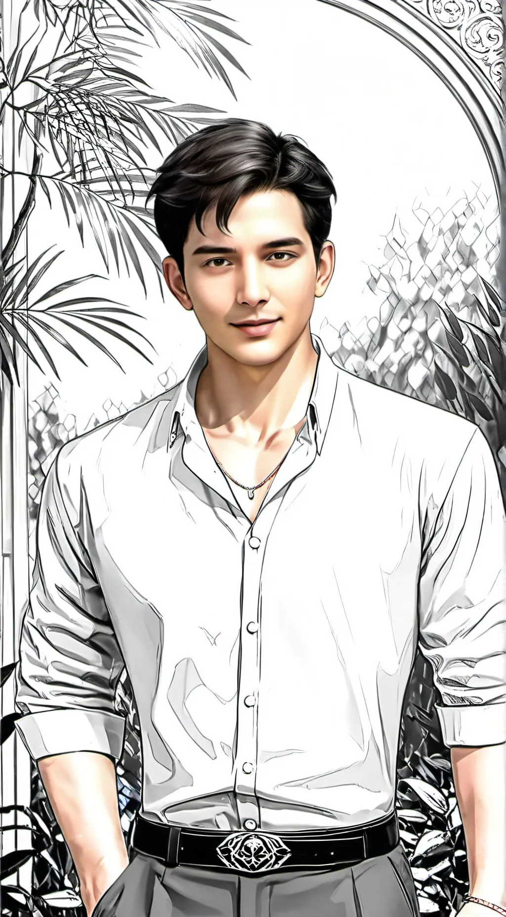 ai character: Dhawal Makwana background