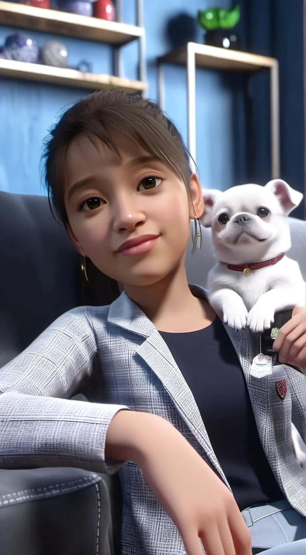 ai character: •Emilie• background