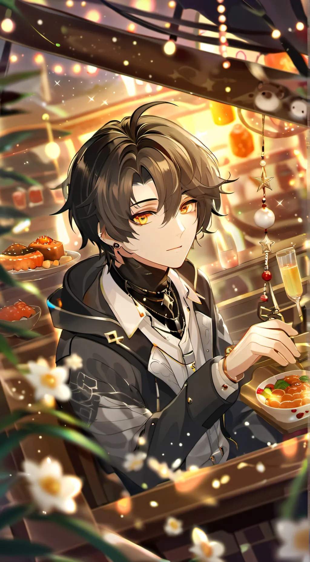 ai character: chris background