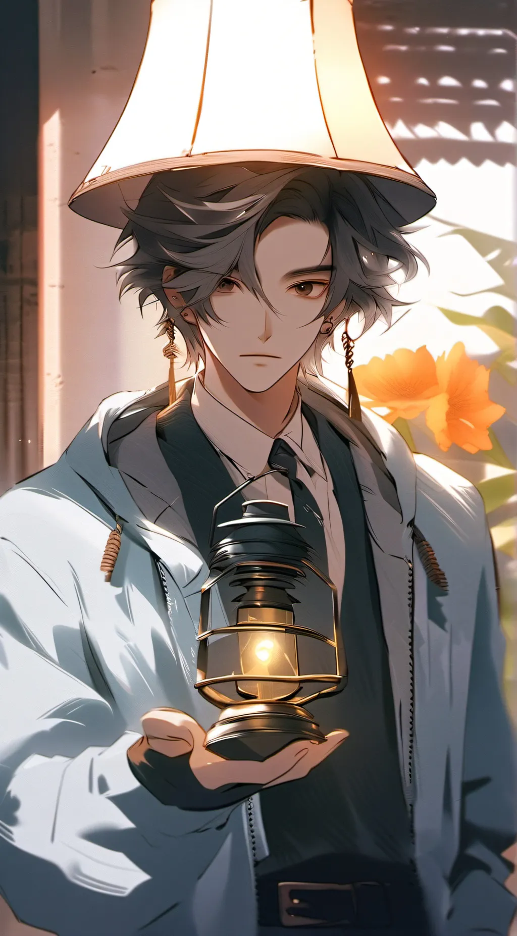 ai character: lampert background