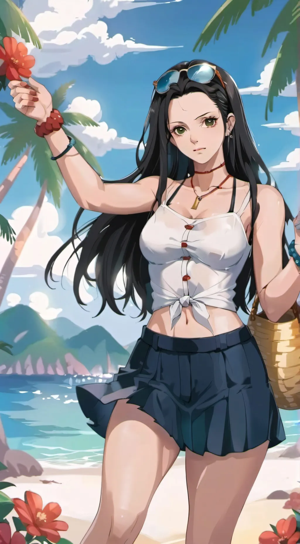 ai character: Nico Robin background