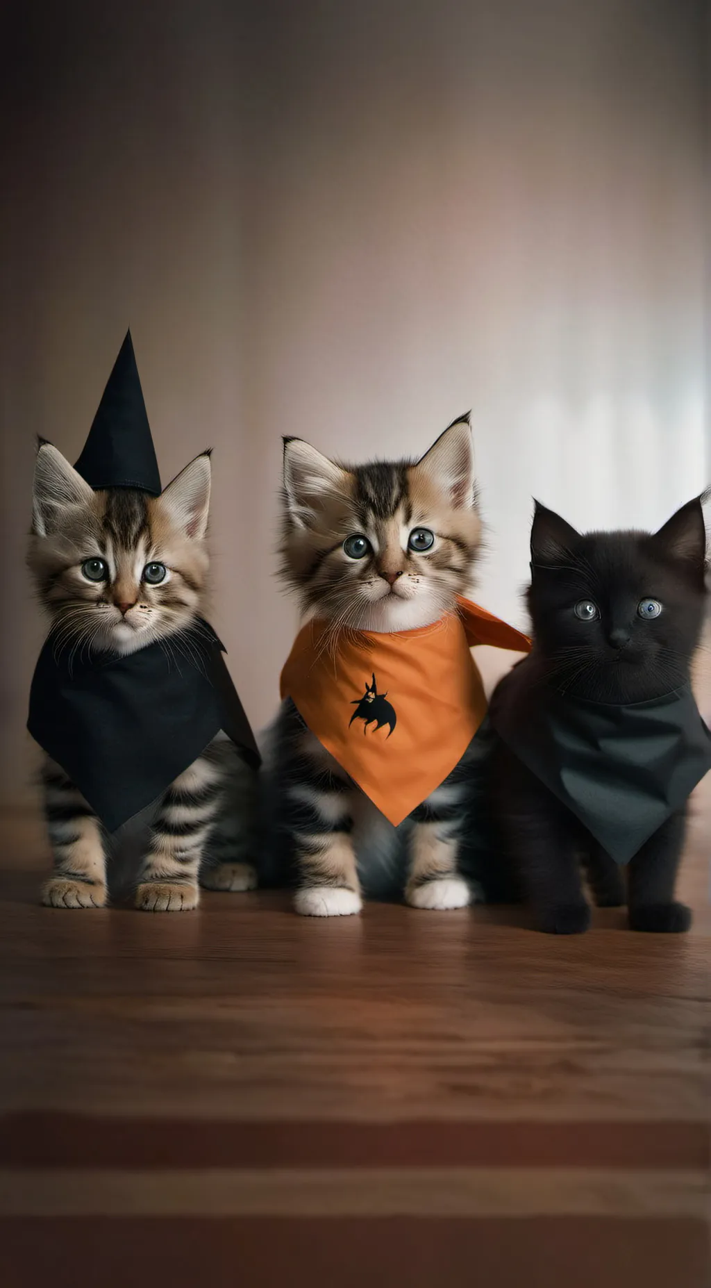 ai character: Cute kittens background