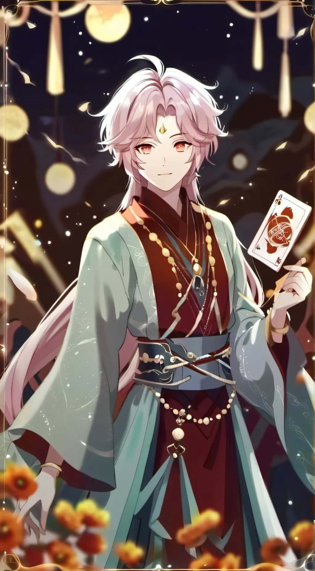 ai character: Mark background