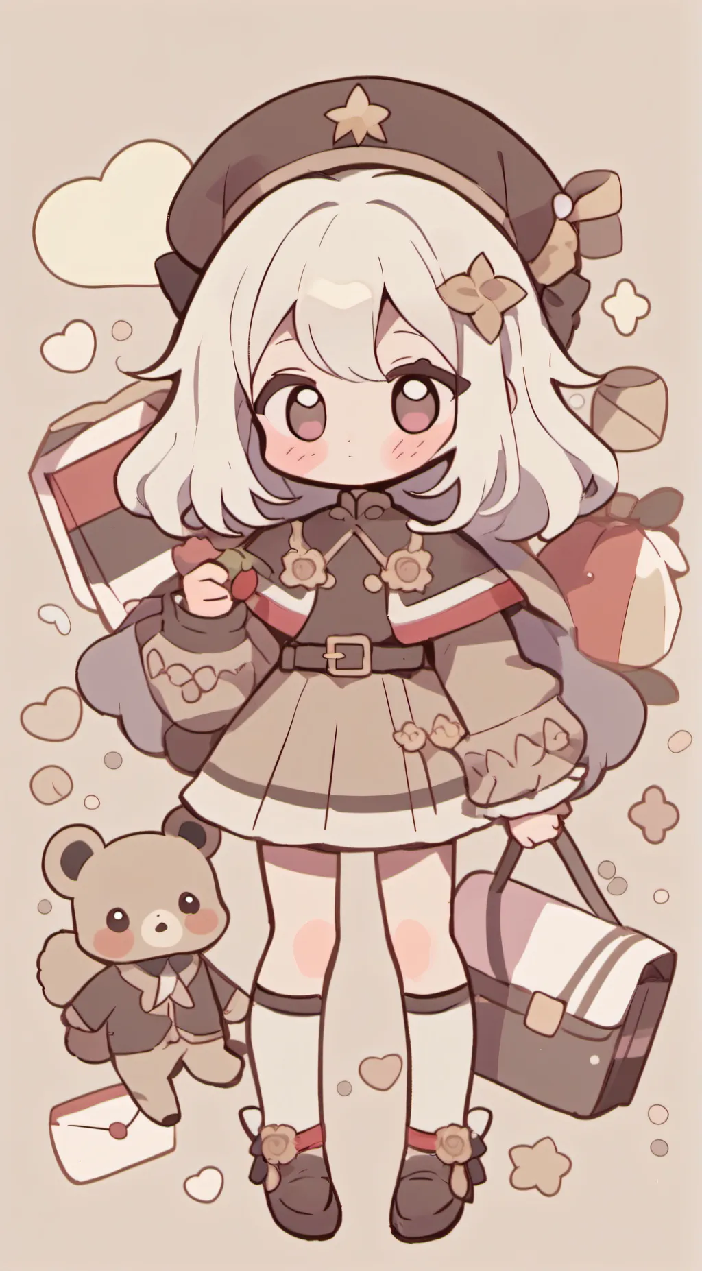 ai character: Lilly background