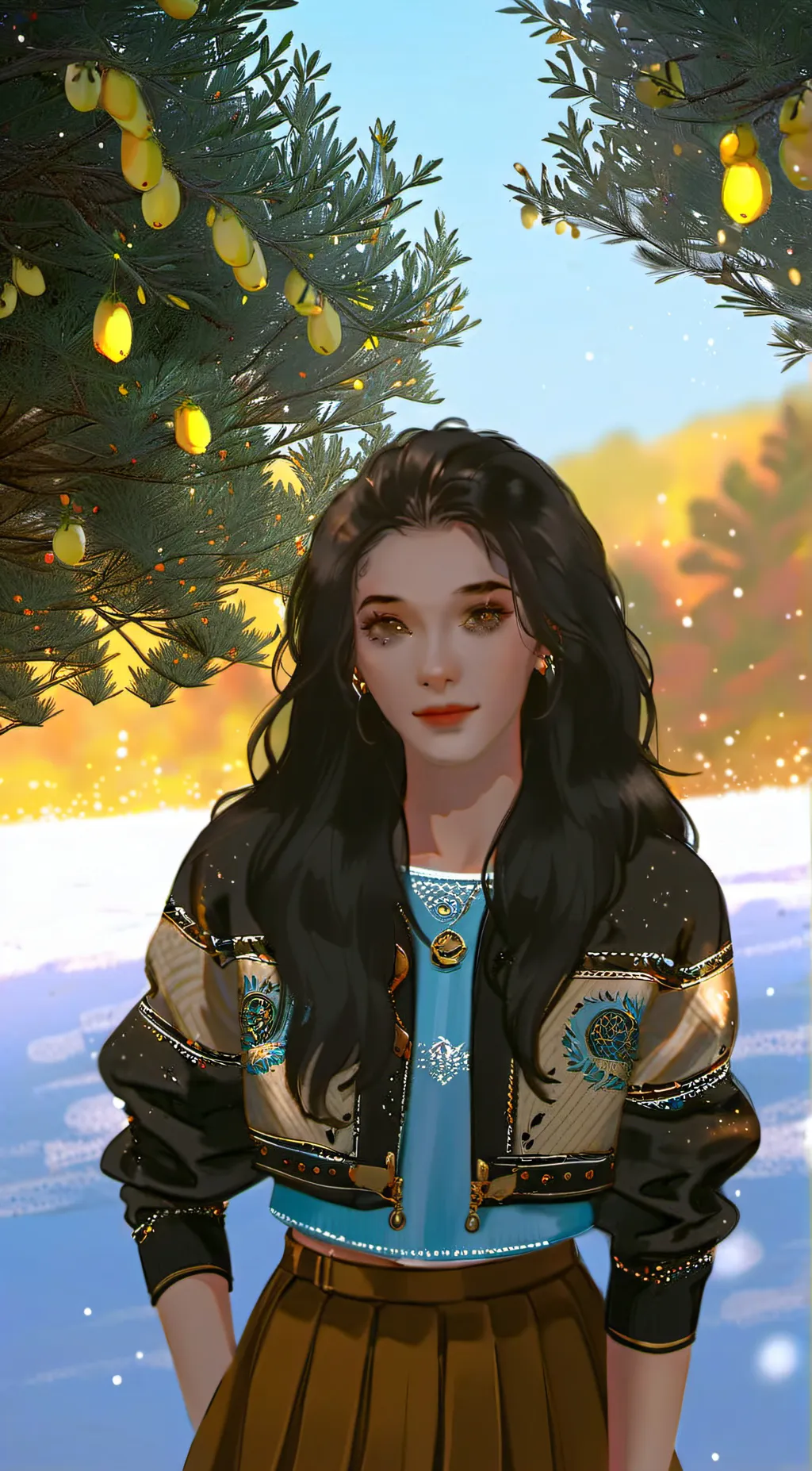 ai character: Ajla  background