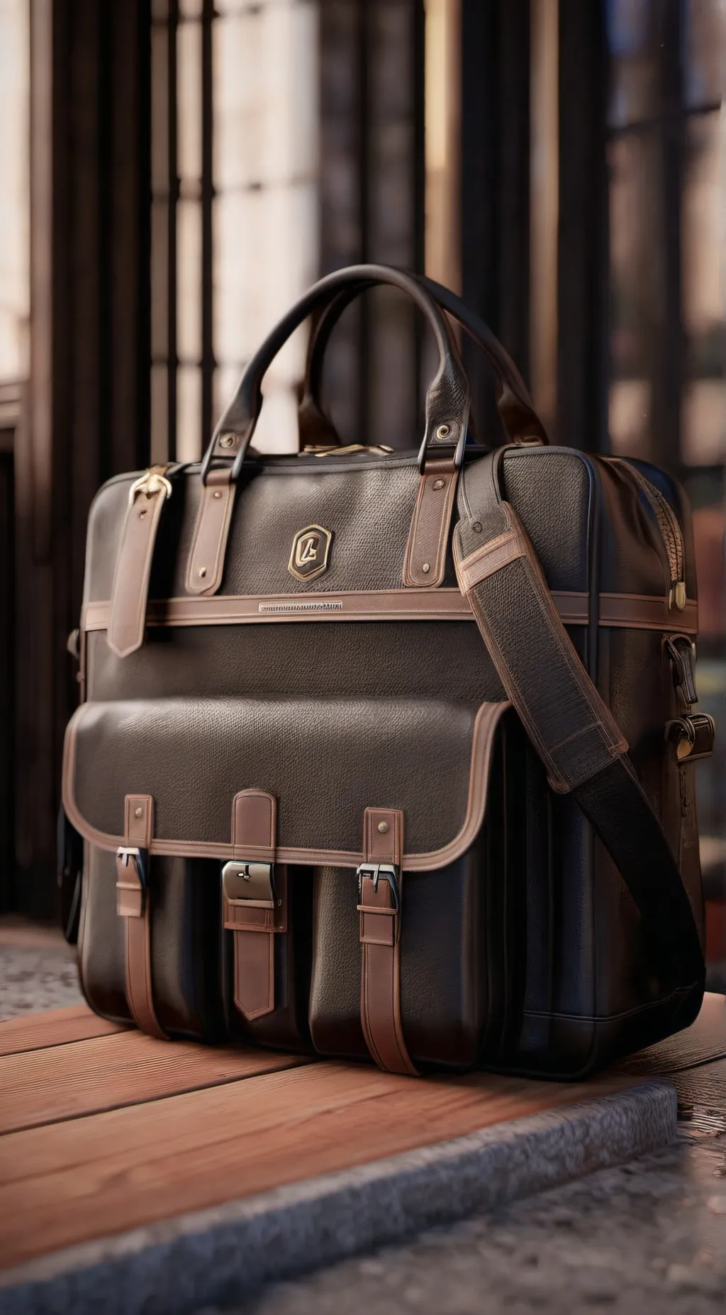 ai character: magic bag background