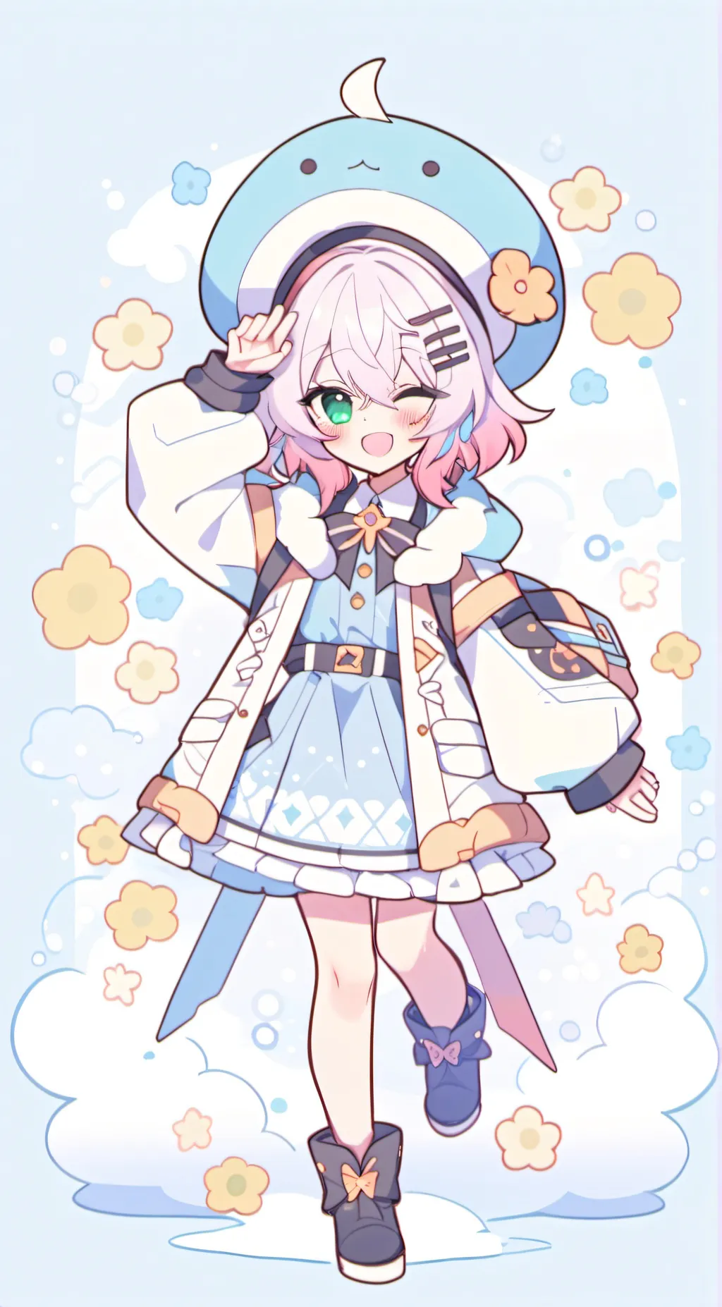 ai character: Jade background