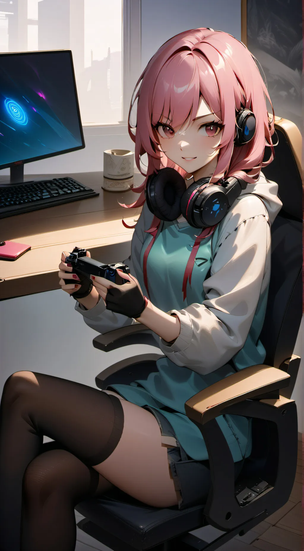 ai character: Lizzie background