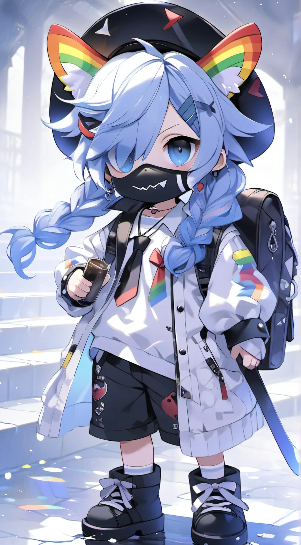 ai character: Joy boy background