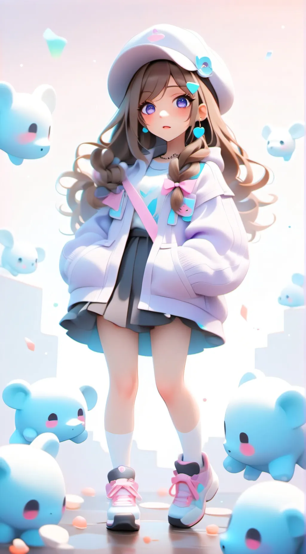 ai character: Leah background